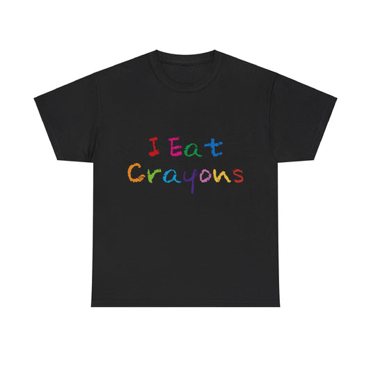 I Eat Crayons Unisex Graphic T-Shirt, Sizes S-5XL