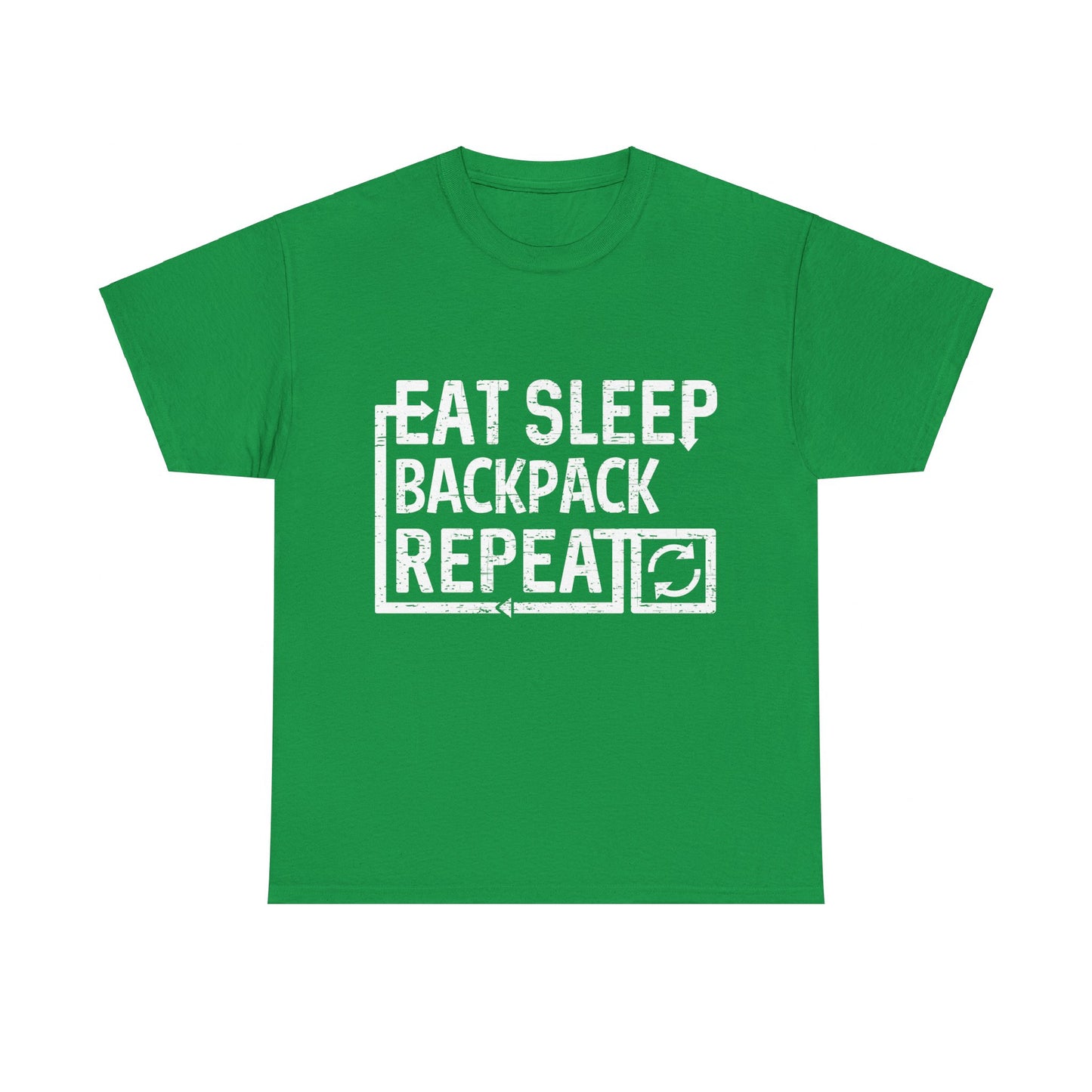 Eat Sleep Backpack Unisex Graphic T-Shirt, Sizes S-5XL