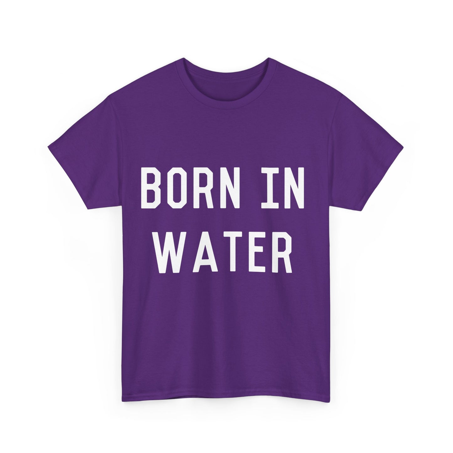 Born In Water Mermaid Beach Bum Unisex Graphic T-Shirt, Sizes S-5XL