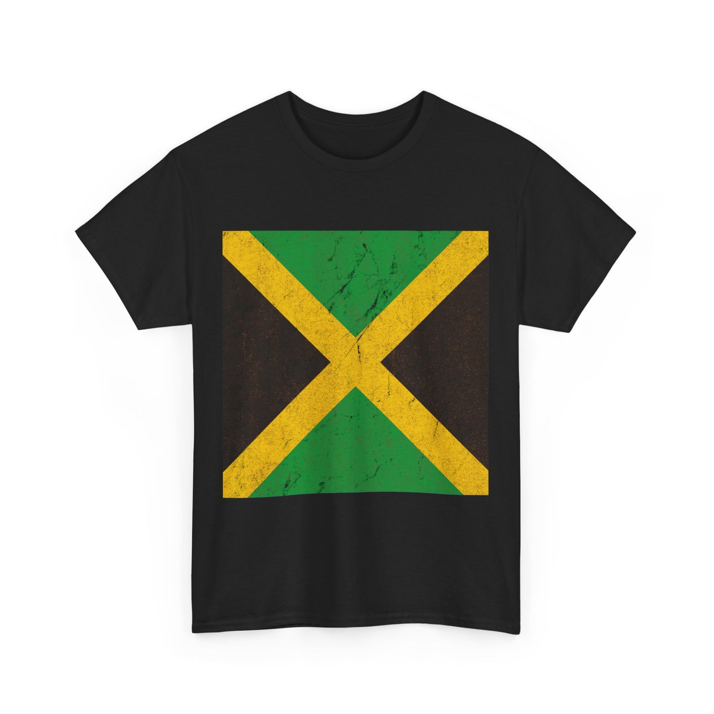 Jamaica Flag Unisex Graphic T-Shirt, Sizes S-5XL