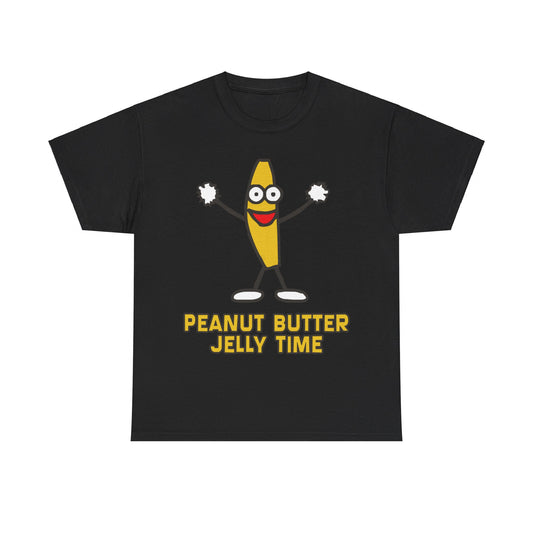 Peanut Butter Jelly Time Unisex Graphic T-Shirt, Sizes S-5XL