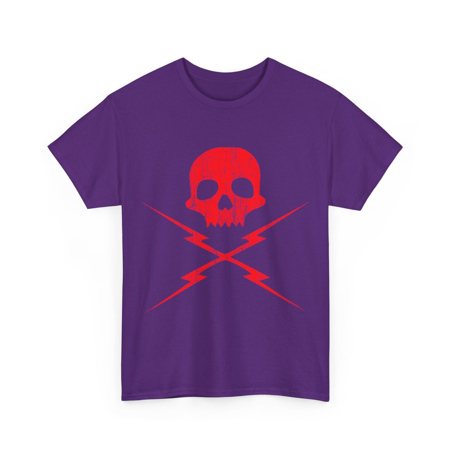 Skull And Bolts Retro Unisex Graphic T-Shirt, Sizes S-5XL