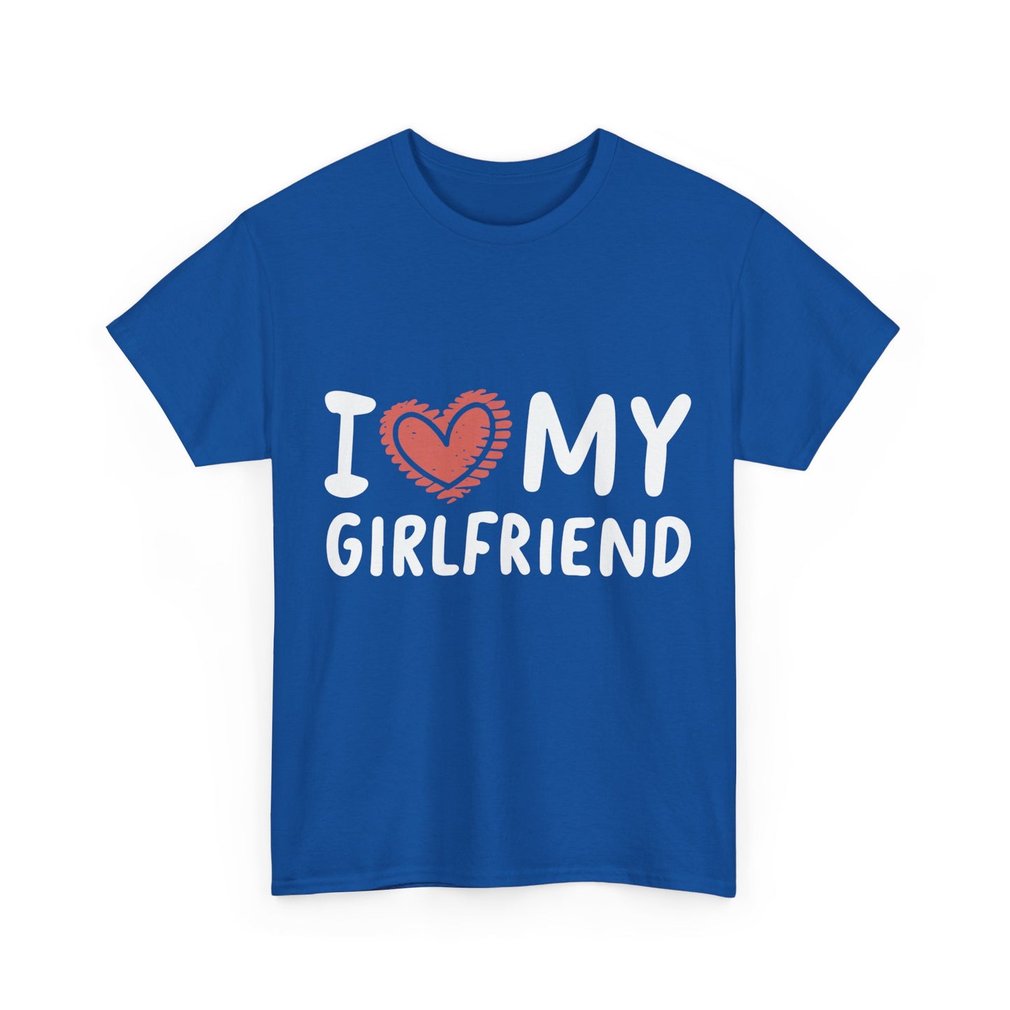 I Love My Girlfriend Unisex Graphic T-Shirt, Sizes S-5XL