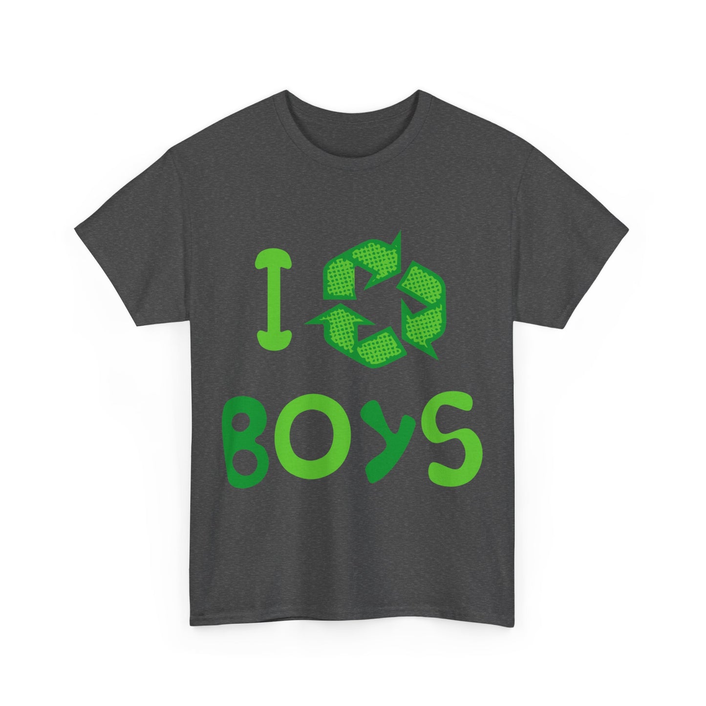 I Recycle Boys Funny Cute Unisex Graphic T-Shirt, Sizes S-5XL