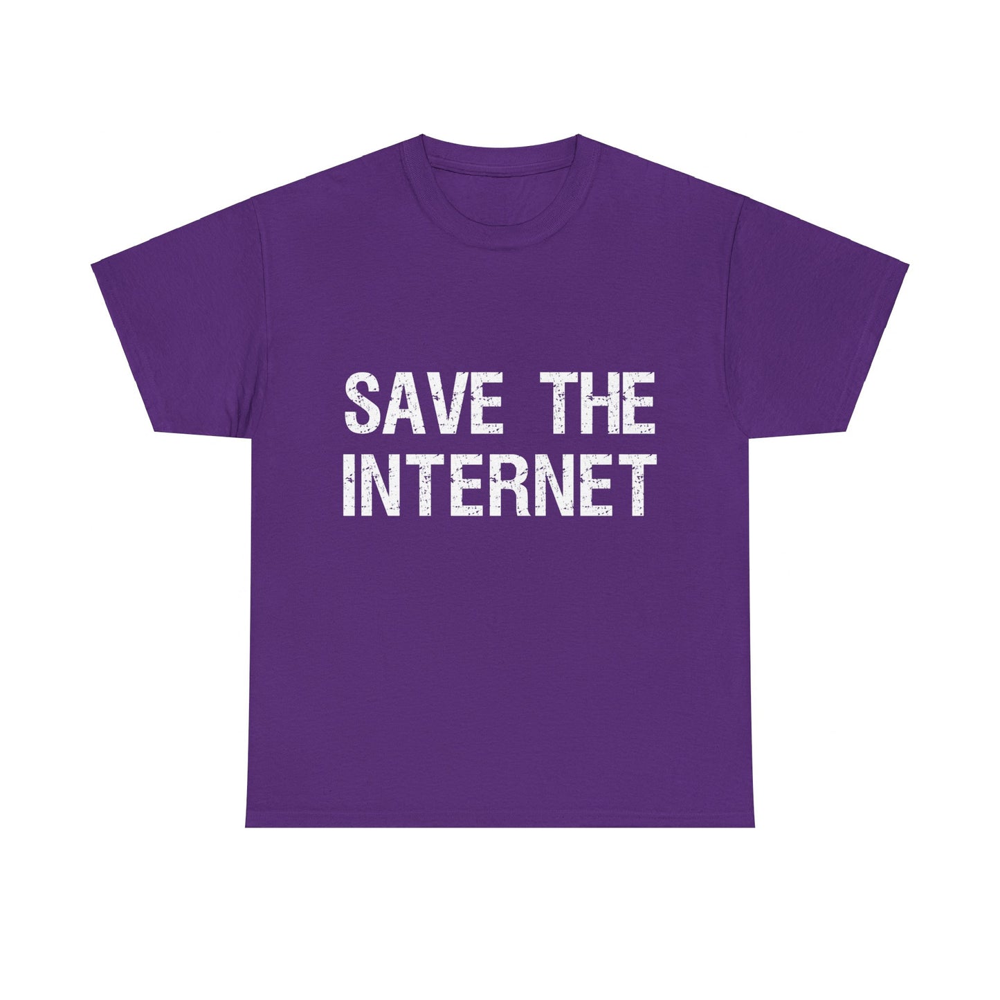 Save The Internet Net Neutrality Unisex Graphic T-Shirt, Sizes S-5XL