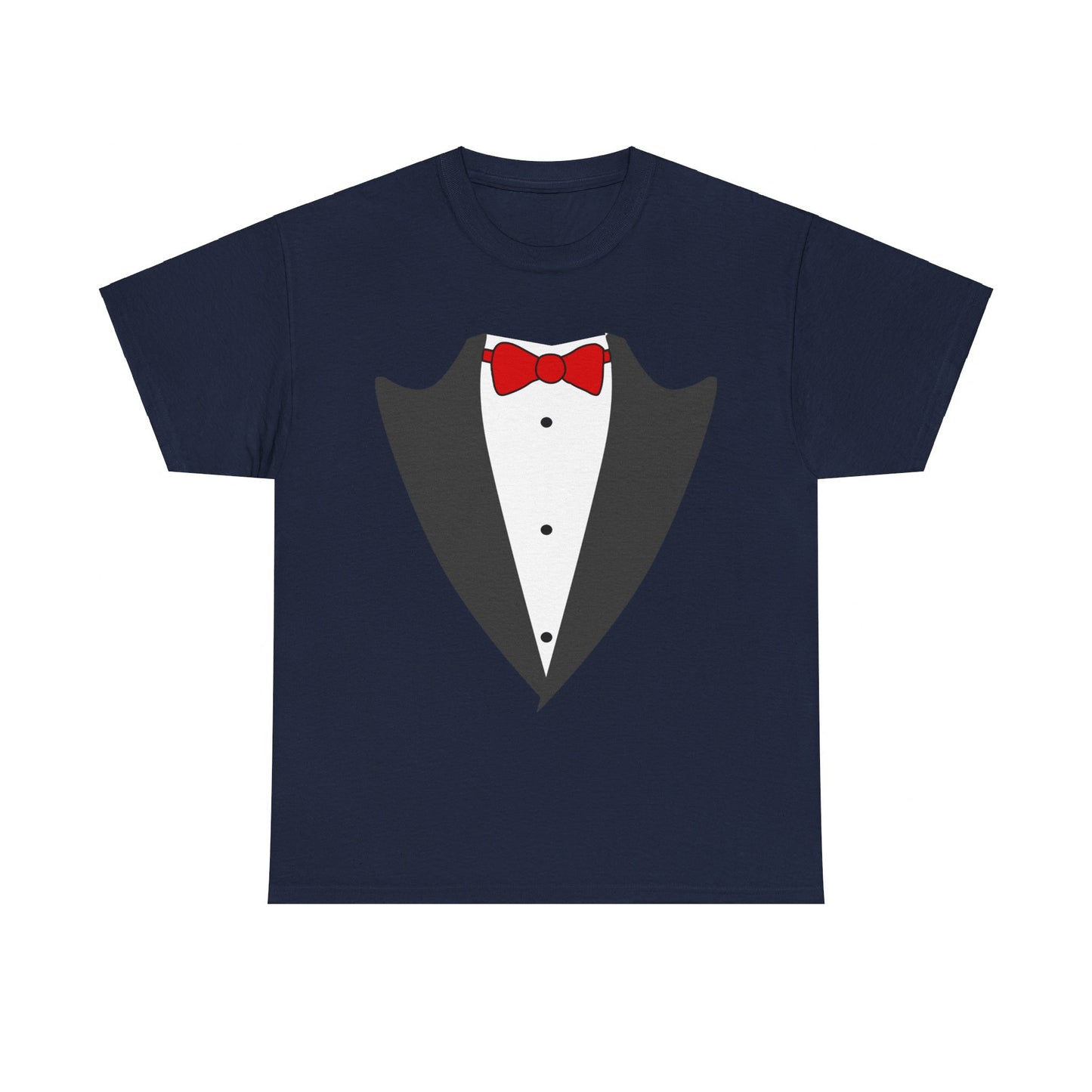 Tuxedo Simple Unisex Graphic T-Shirt, Sizes S-5XL