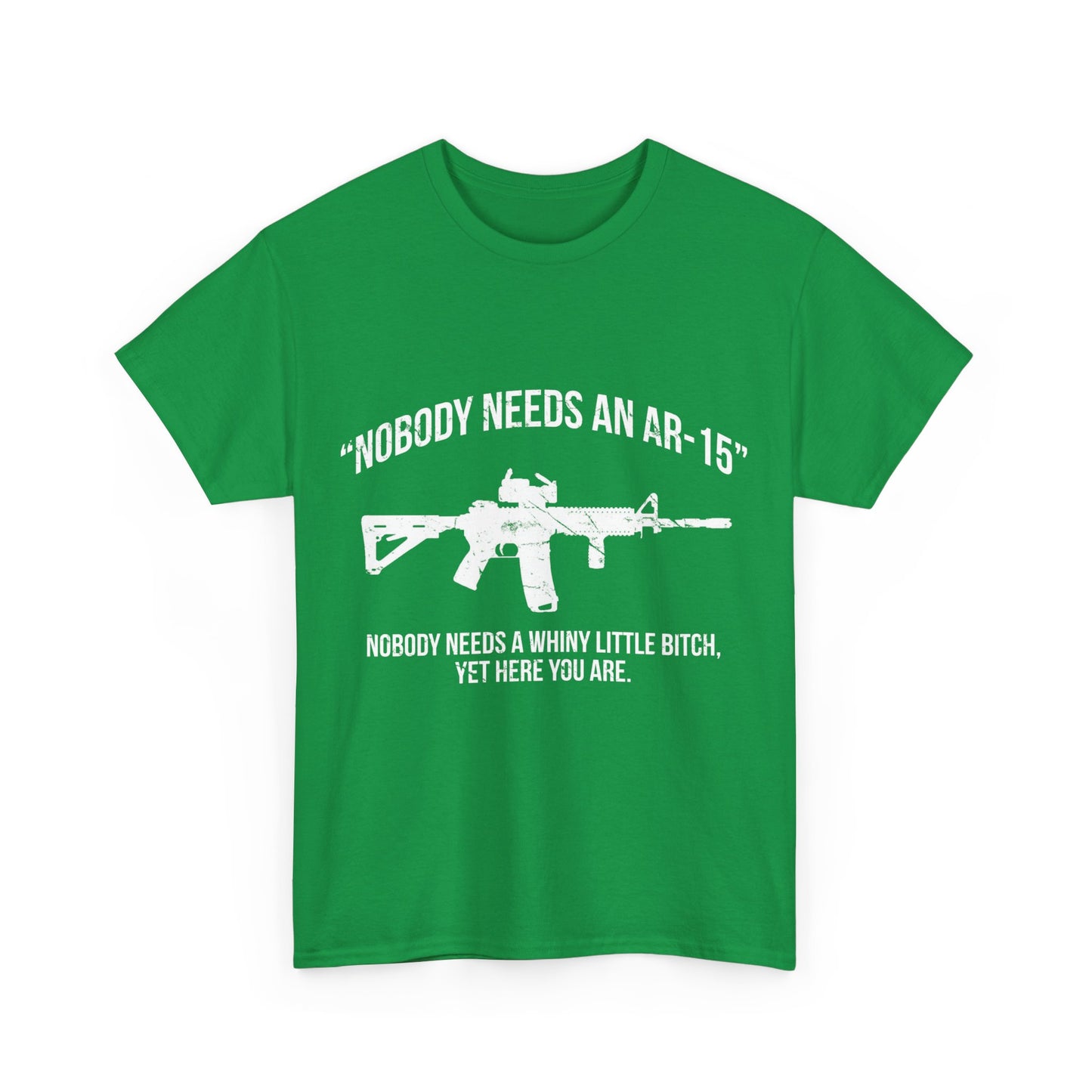 Nobody Needs An AR-15 Pro-2A Unisex Graphic T-Shirt, Sizes S-5XL