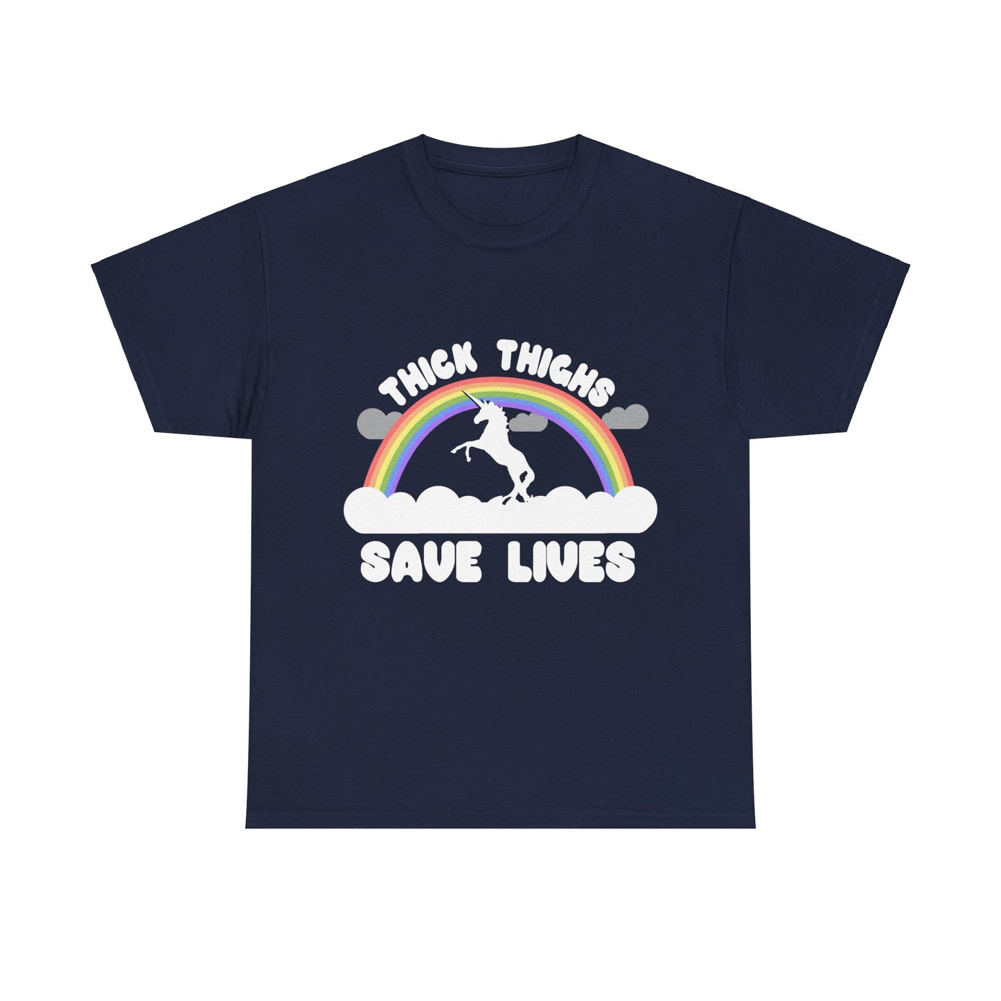 Thick Thighs Save Lives Unisex Graphic T-Shirt, Sizes S-5XL