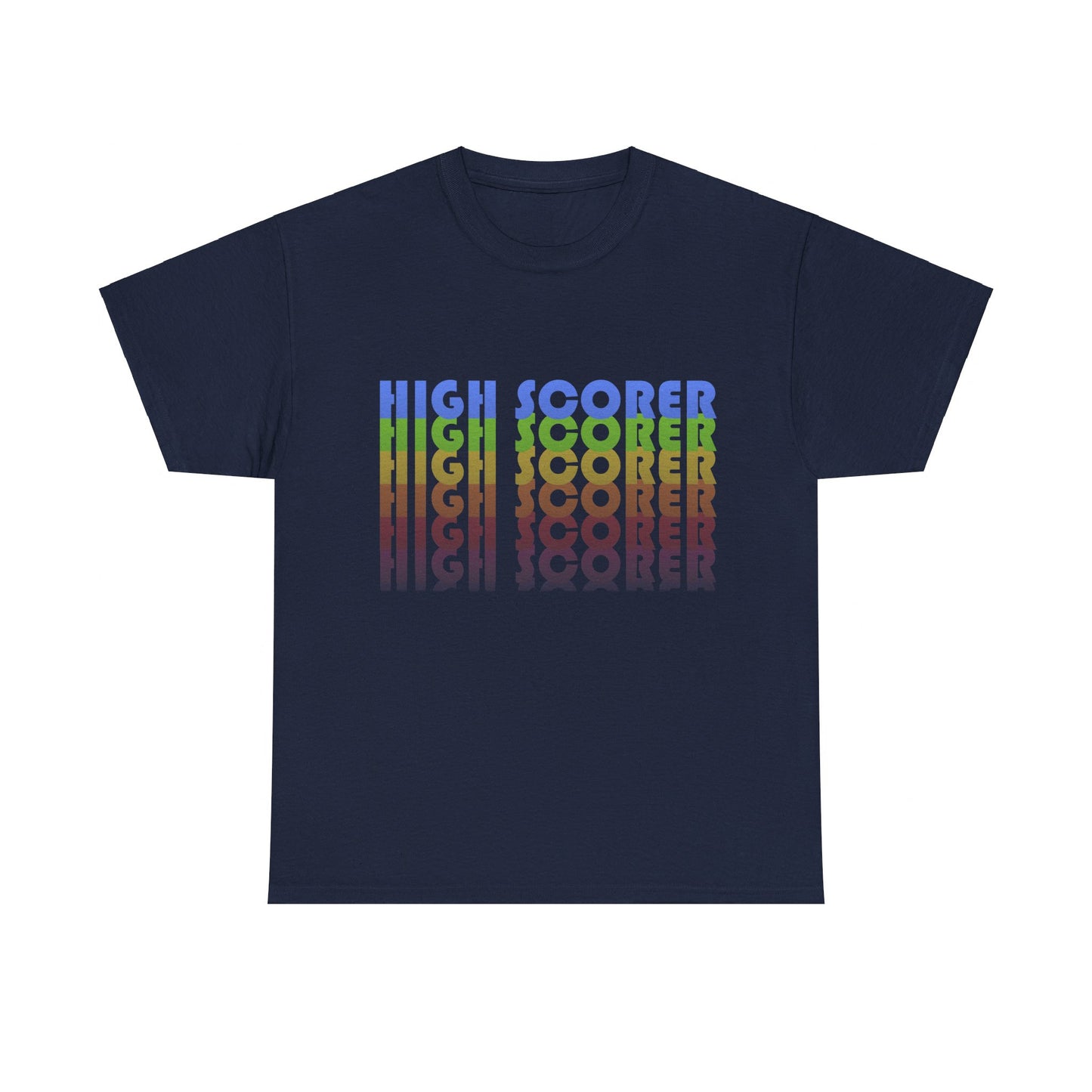 High Scorer Gamer Retro Unisex Graphic T-Shirt, Sizes S-5XL