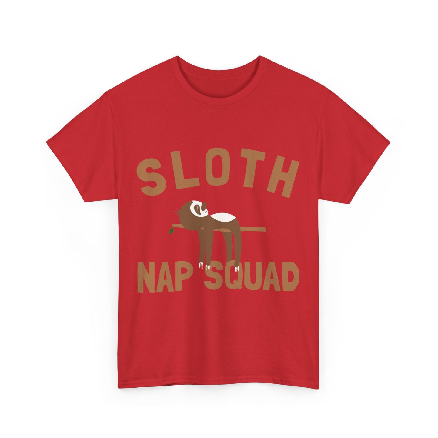 Sloth Nap Squad Unisex Graphic T-Shirt, Sizes S-5XL