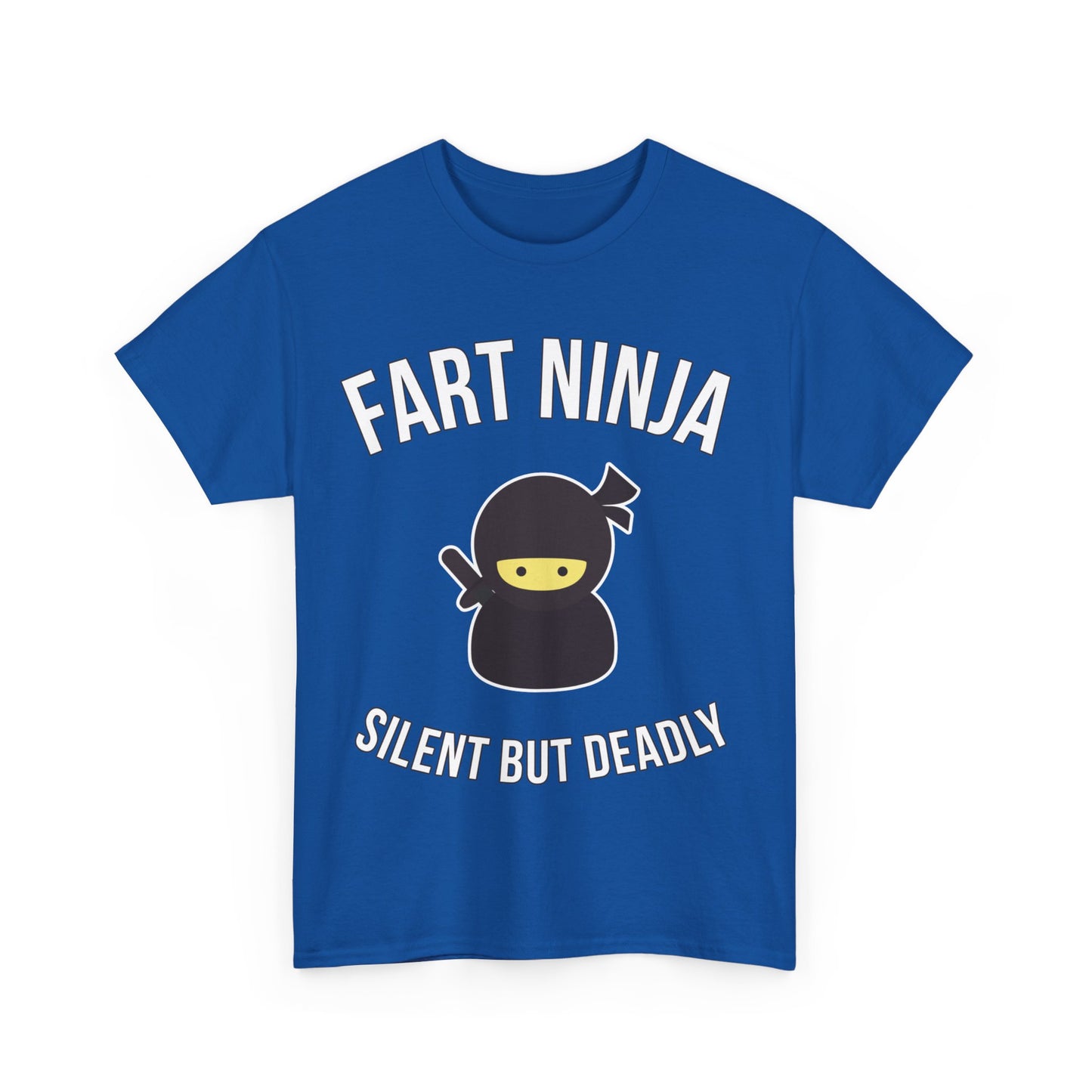 Fart Ninja Silent But Deadly Unisex Graphic T-Shirt, Sizes S-5XL