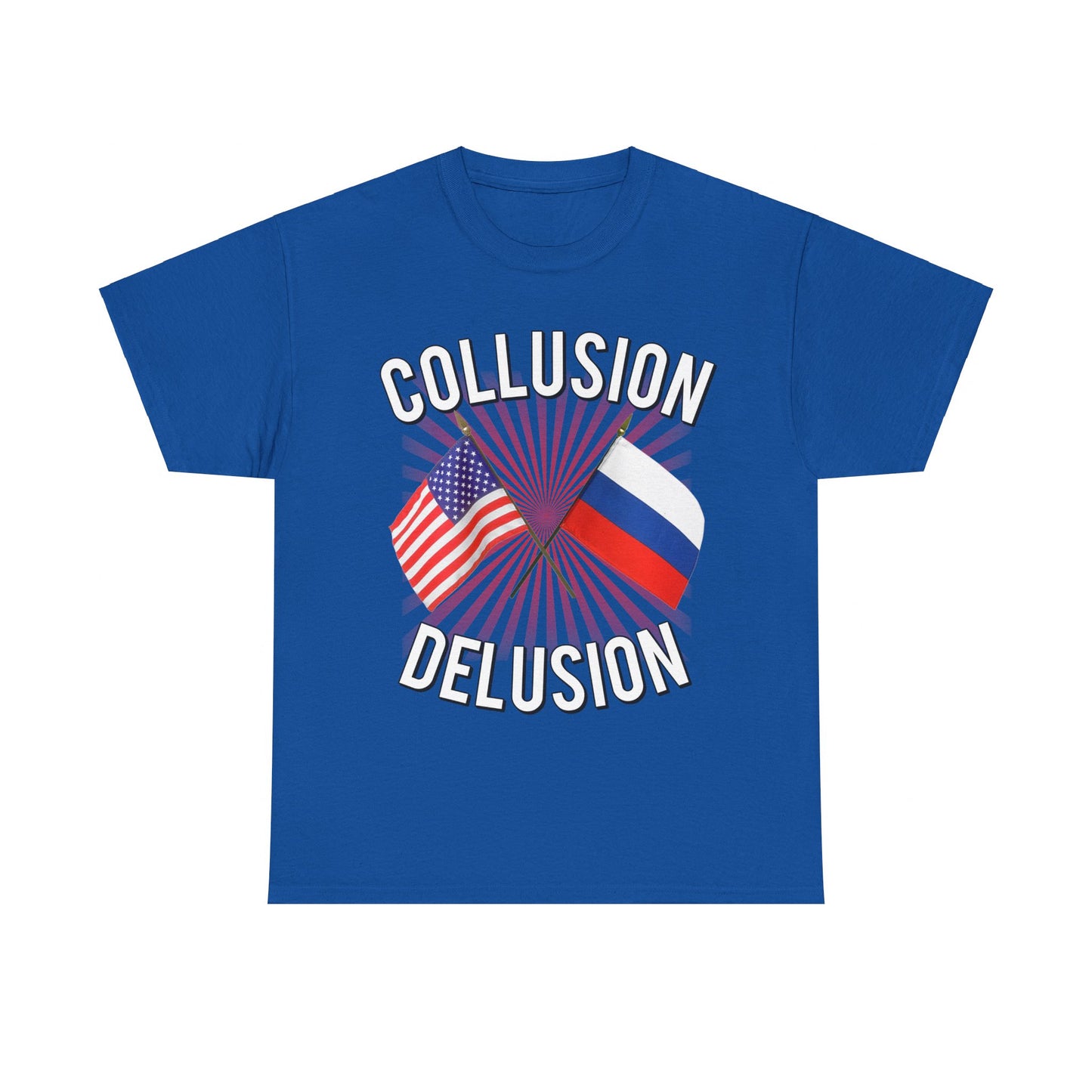 Collusion Delusion Pro-Trump Unisex Graphic T-Shirt, Sizes S-5XL