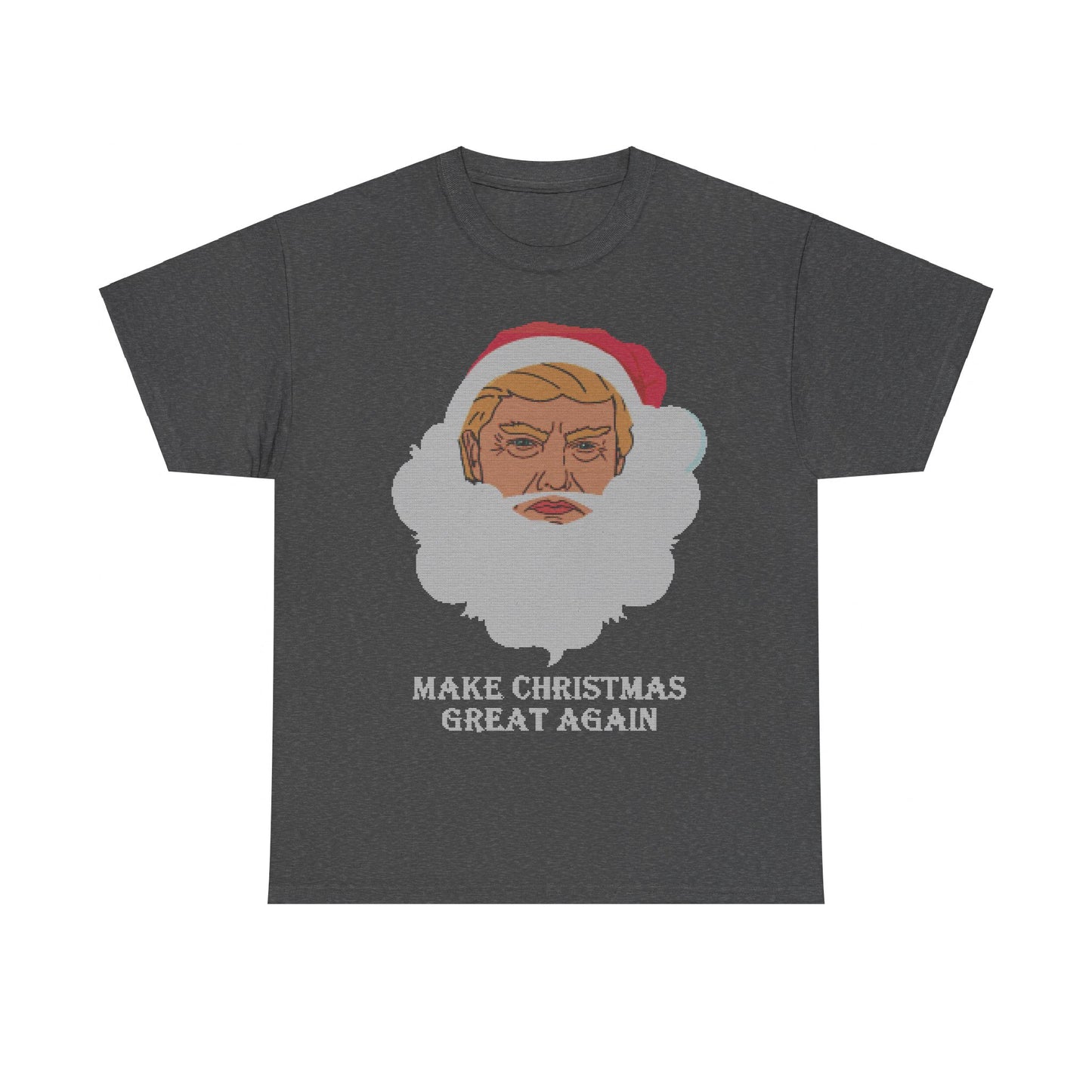 Trump Make Christmas Great Again Ugly Christmas Unisex Graphic T-Shirt, Sizes S-5XL