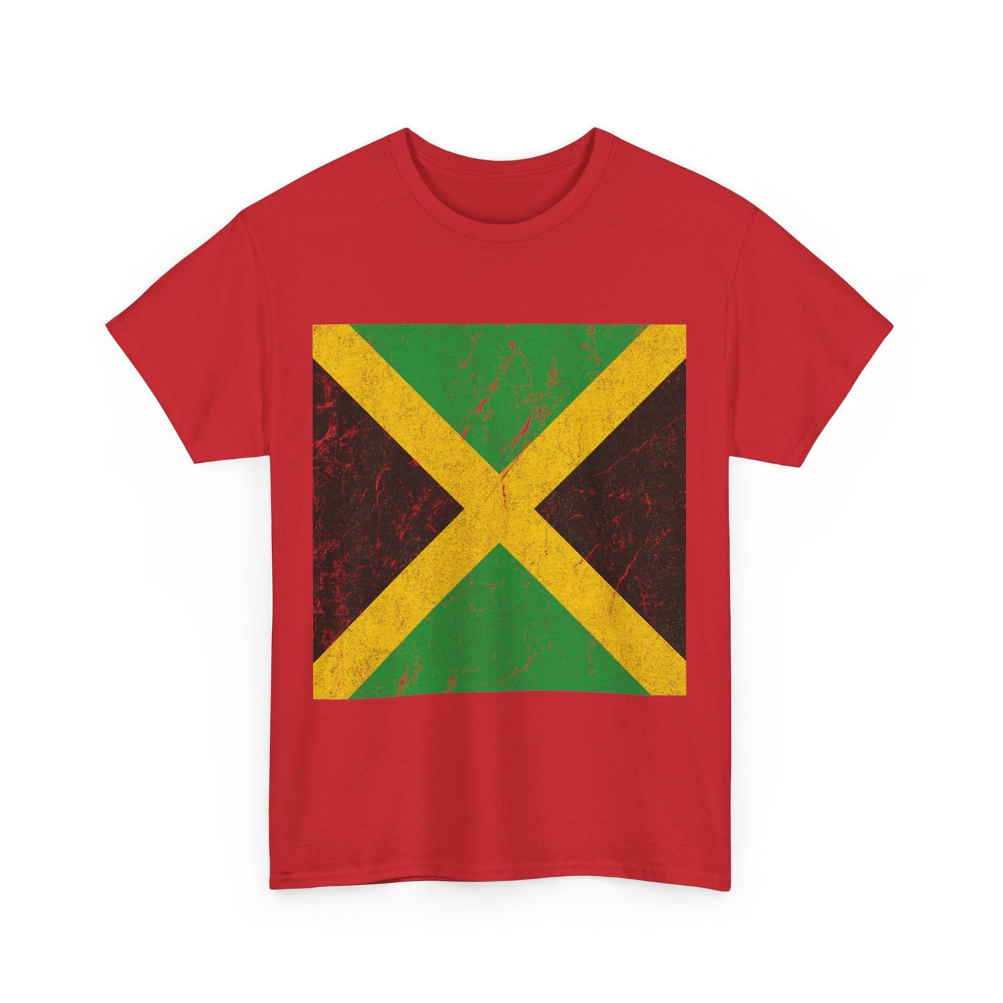 Jamaica Flag Unisex Graphic T-Shirt, Sizes S-5XL