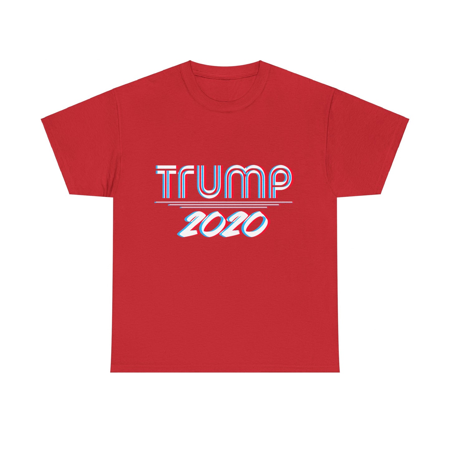 Trump 2020 3D Effect Unisex Graphic T-Shirt, Sizes S-5XL