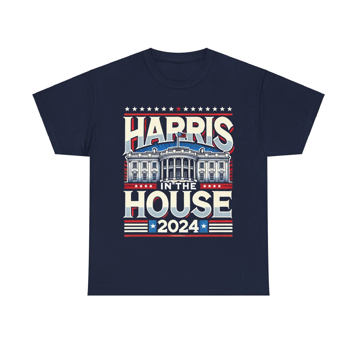 Kamala Harris in the House 2024 Unisex Graphic T-Shirt, Sizes S-5XL