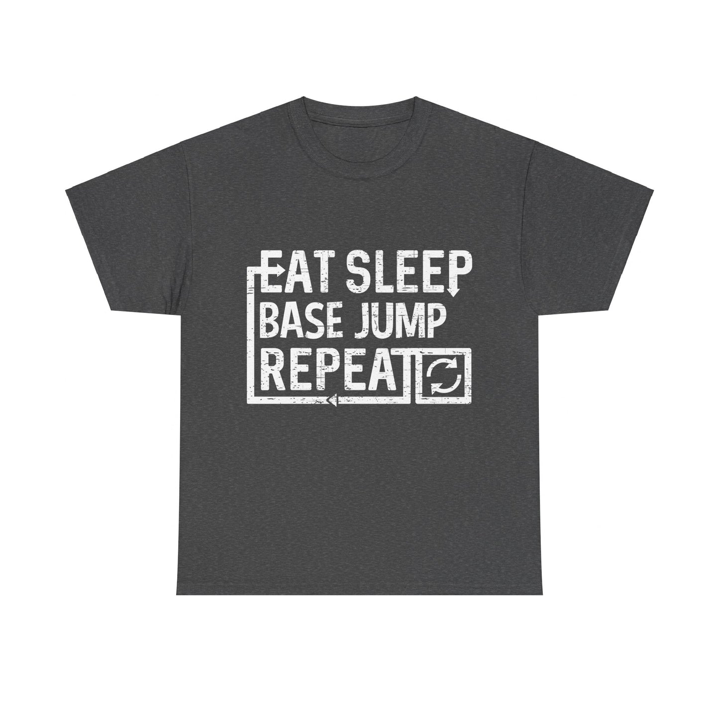 Eat Sleep Base Jump Unisex Graphic T-Shirt, Sizes S-5XL