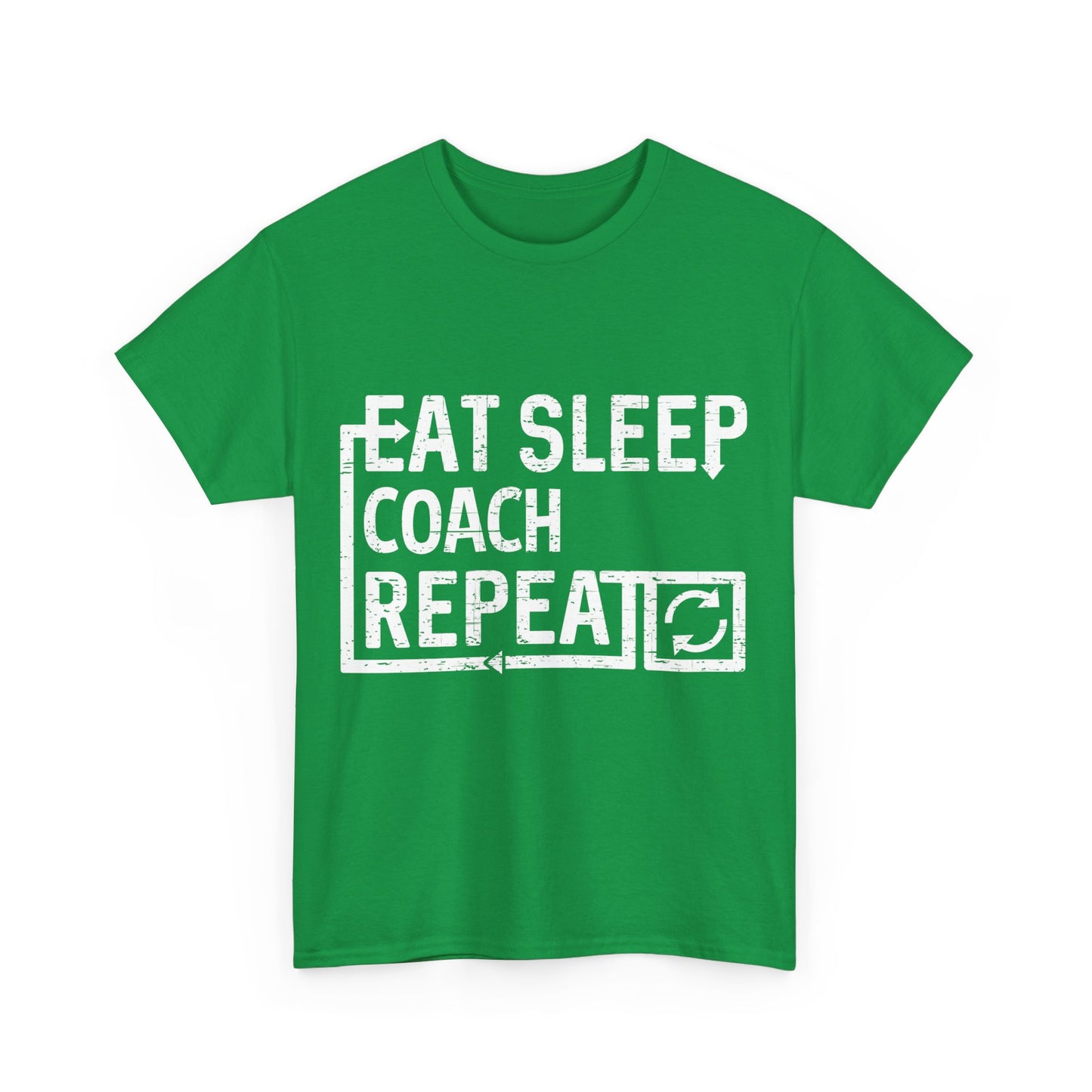 Eat Sleep Coach Unisex Graphic T-Shirt, Sizes S-5XL