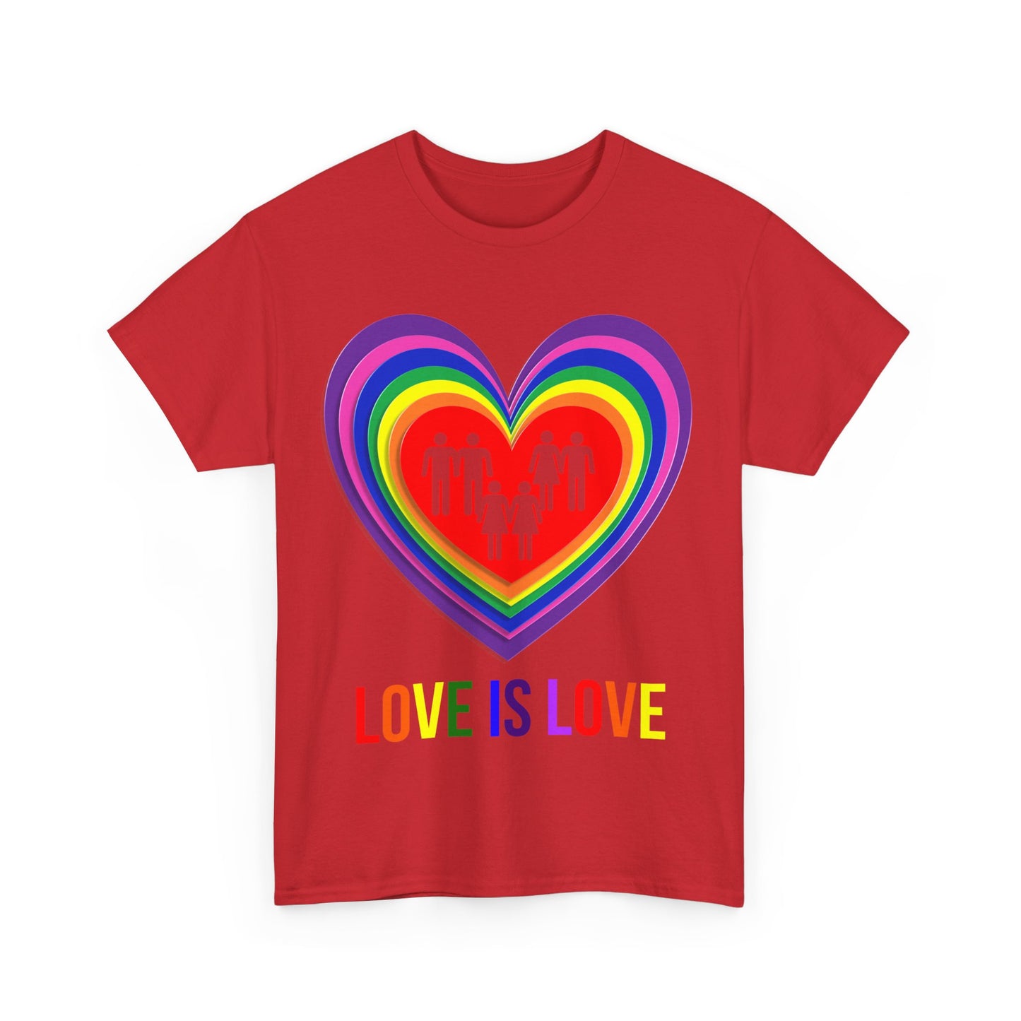 Love Is Love LGBTQ Unisex Graphic T-Shirt, Sizes S-5XL