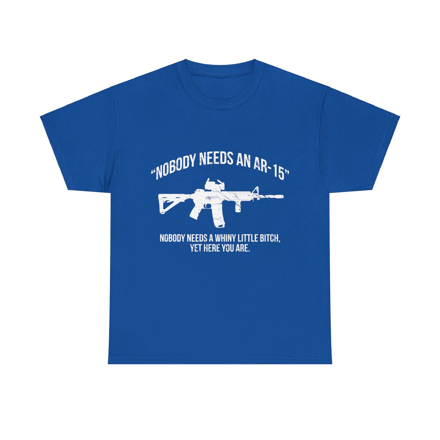 Nobody Needs An AR-15 Pro-2A Unisex Graphic T-Shirt, Sizes S-5XL