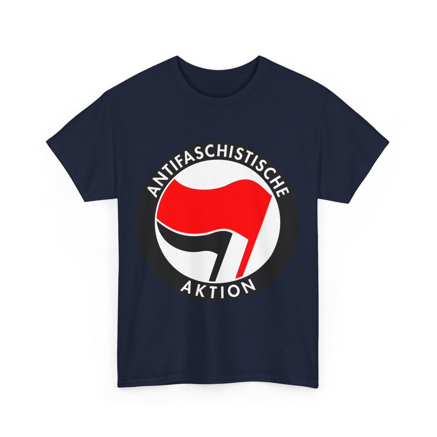 Retro Germany Antifaschistische Aktion Anti-Fascist Unisex Graphic T-Shirt, Sizes S-5XL