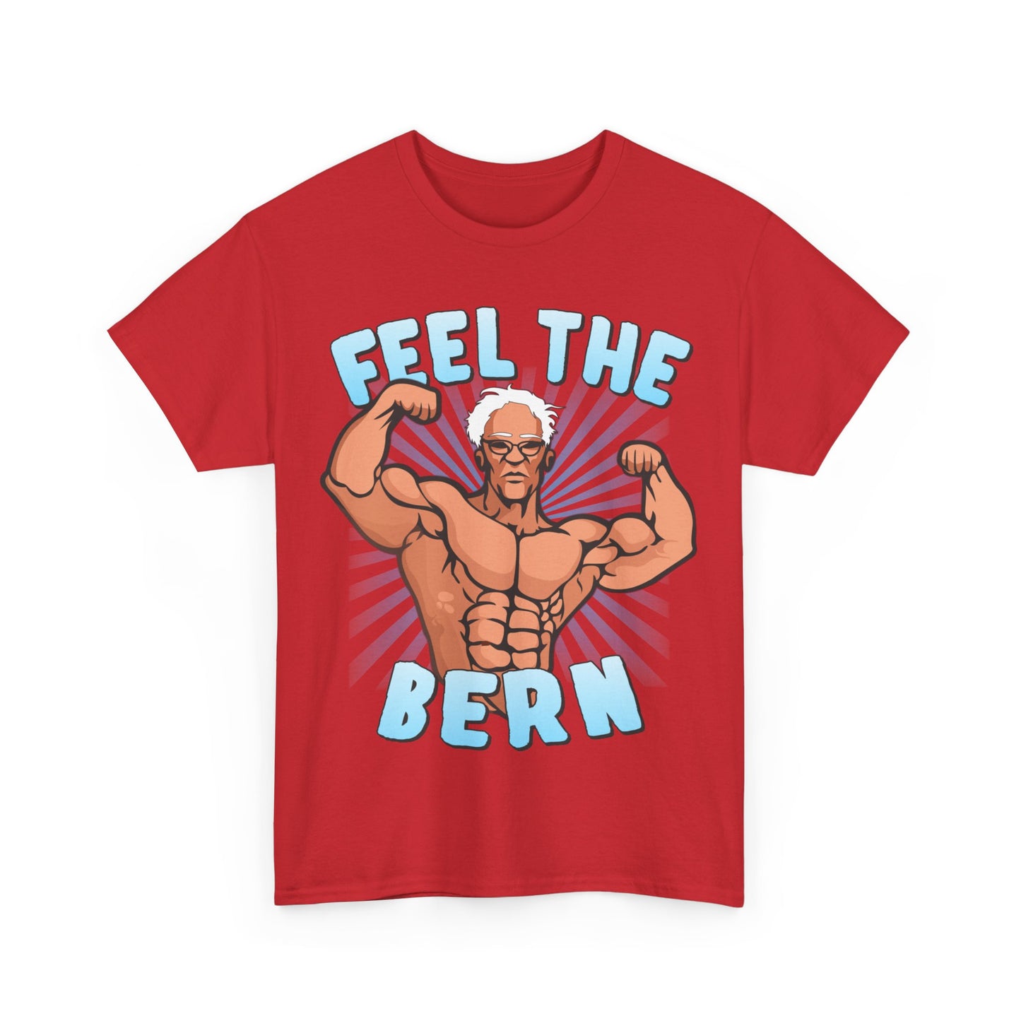 Feel the Bern Workout Bernie Sanders 2020 Unisex Graphic T-Shirt, Sizes S-5XL