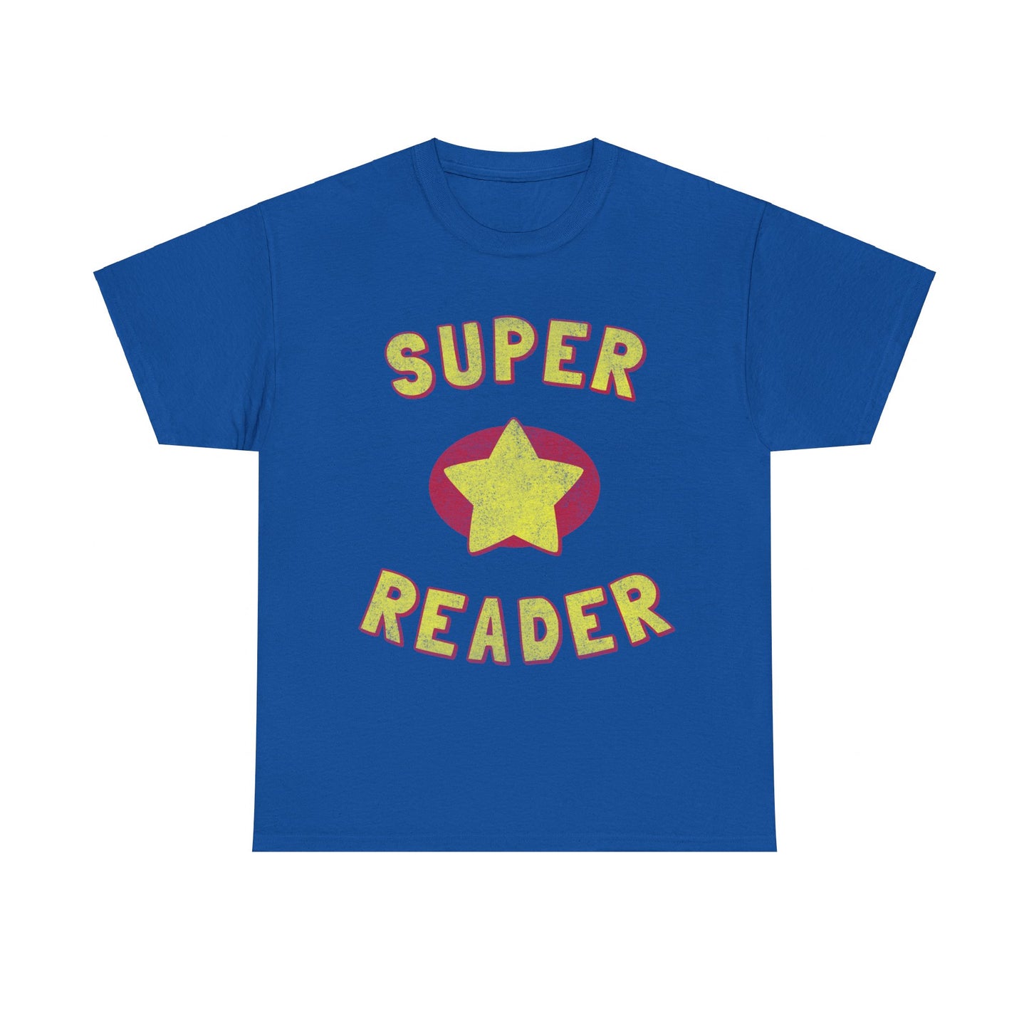 Super Reader Retro Unisex Graphic T-Shirt, Sizes S-5XL