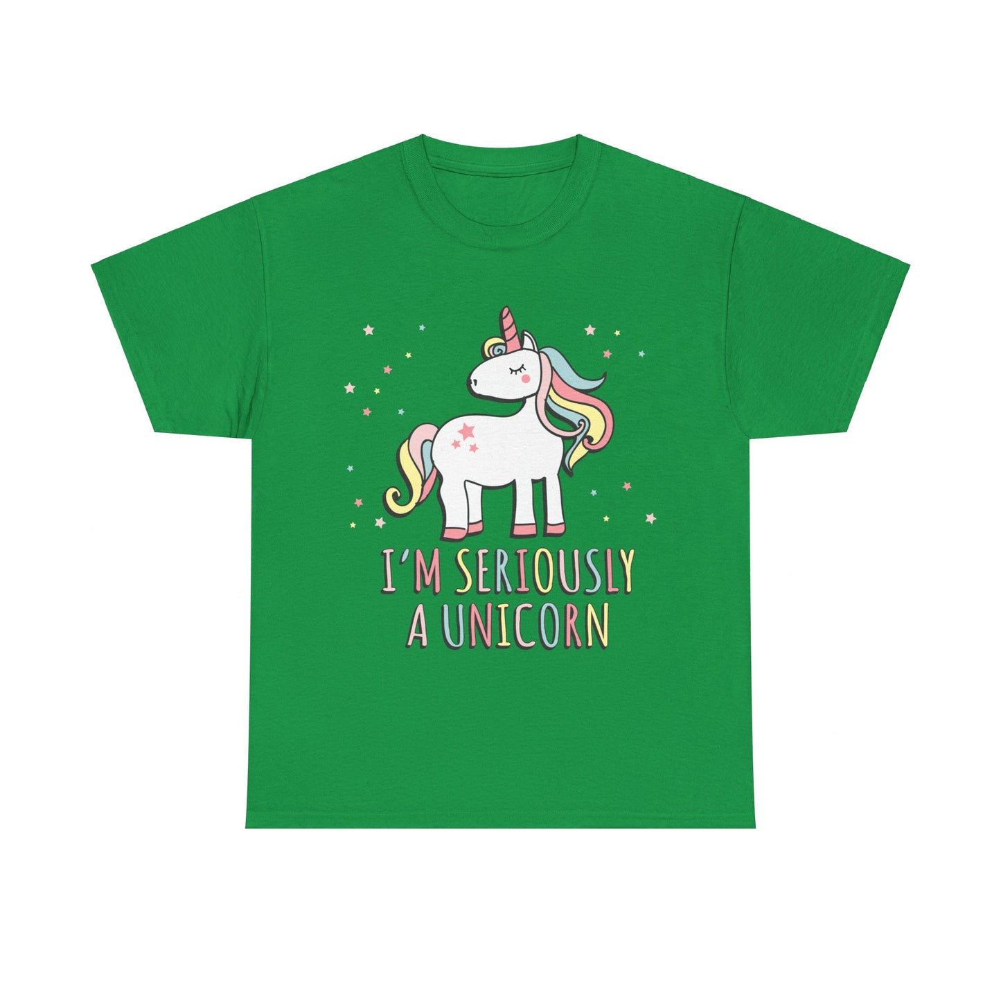 I'm Seriously a Unicorn Unisex Graphic T-Shirt, Sizes S-5XL