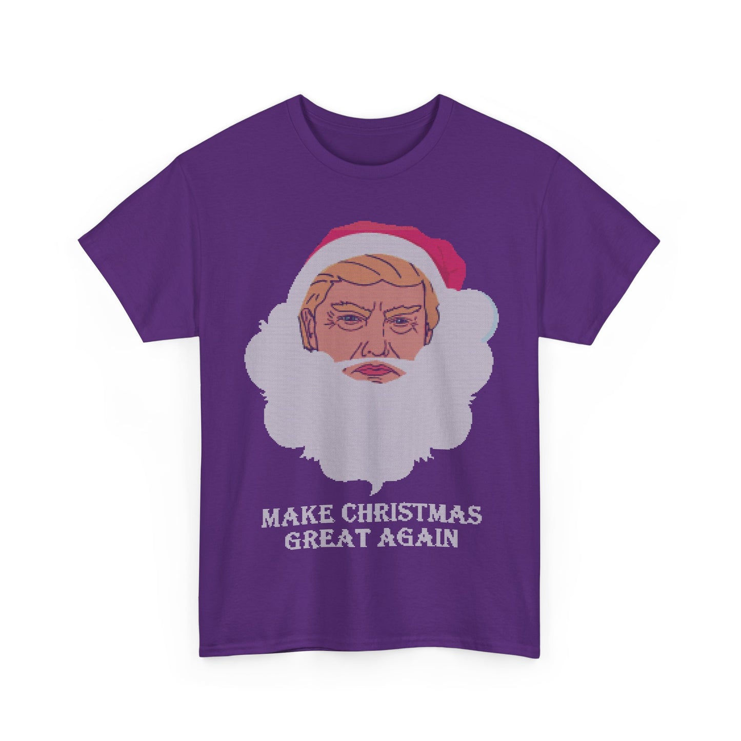 Trump Make Christmas Great Again Ugly Christmas Unisex Graphic T-Shirt, Sizes S-5XL