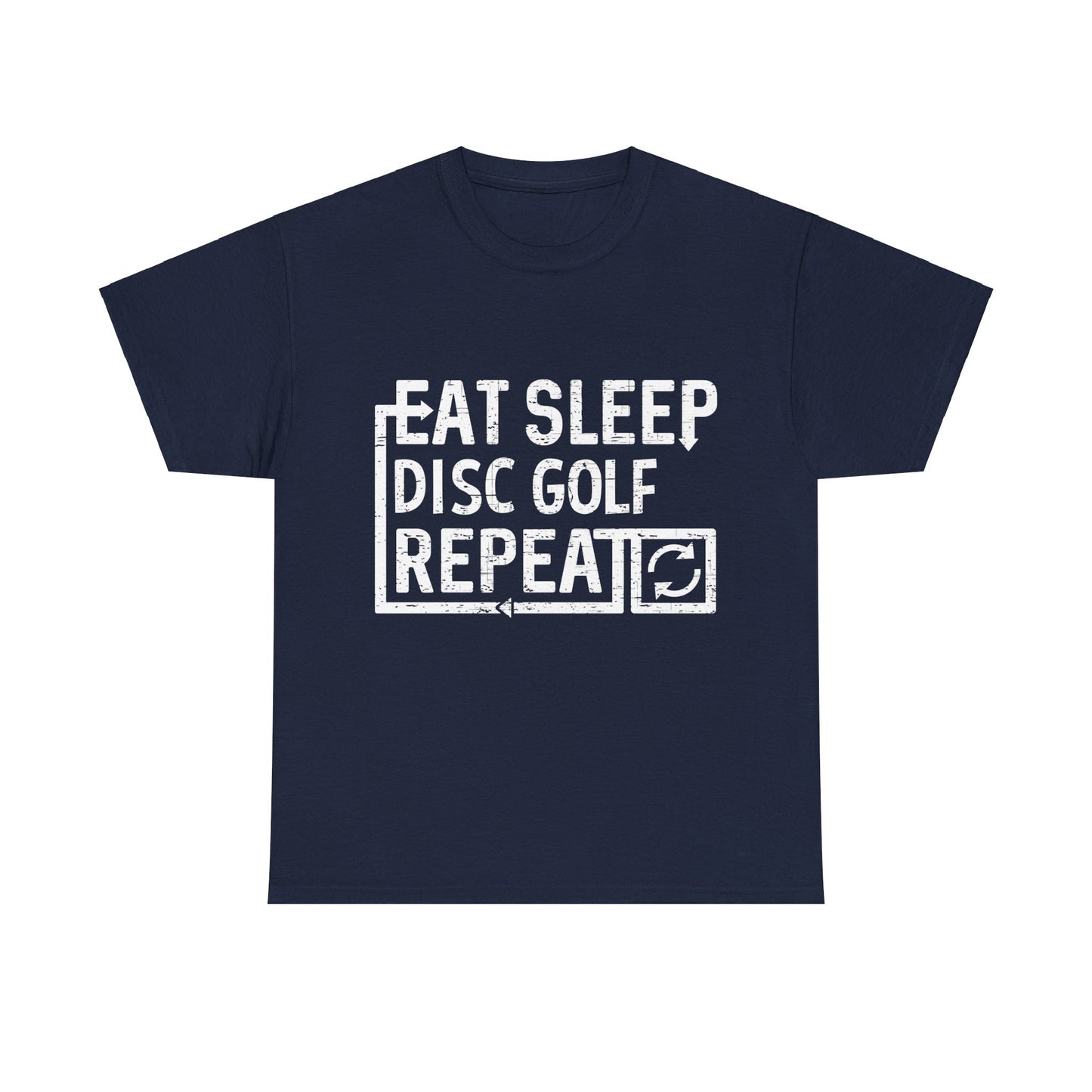 Eat Sleep Disc Golf Unisex Graphic T-Shirt, Sizes S-5XL