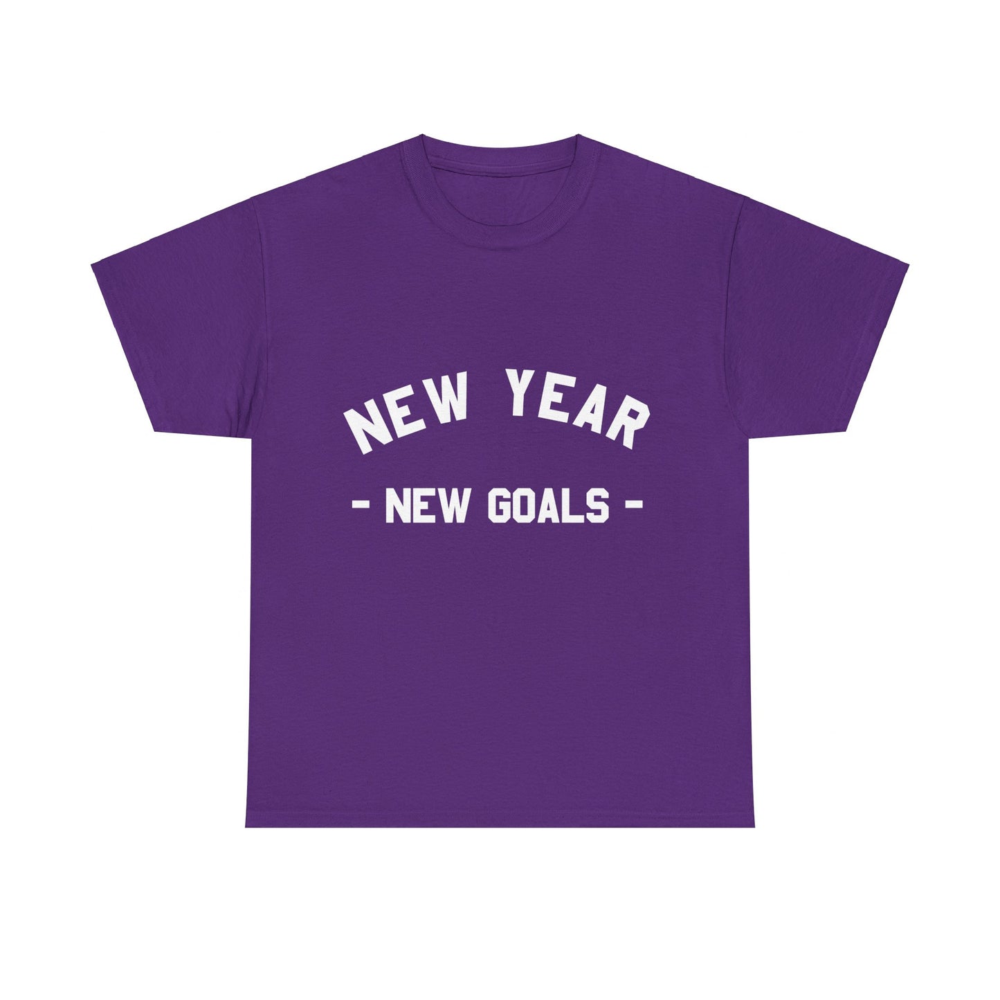 New Year New Goals Workout Fitness Unisex Graphic T-Shirt, Sizes S-5XL