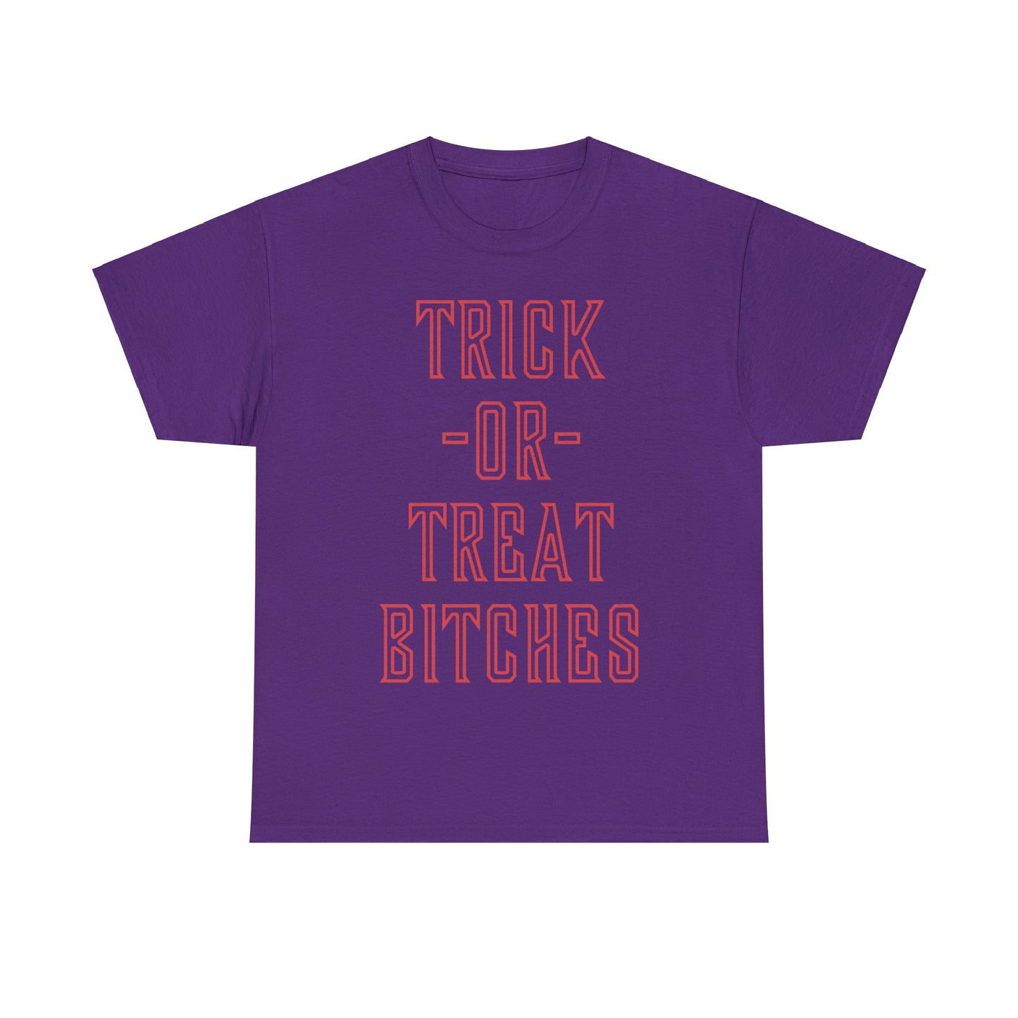 Trick or Treat Bitches T Shirt Unisex Graphic T-Shirt, Sizes S-5XL