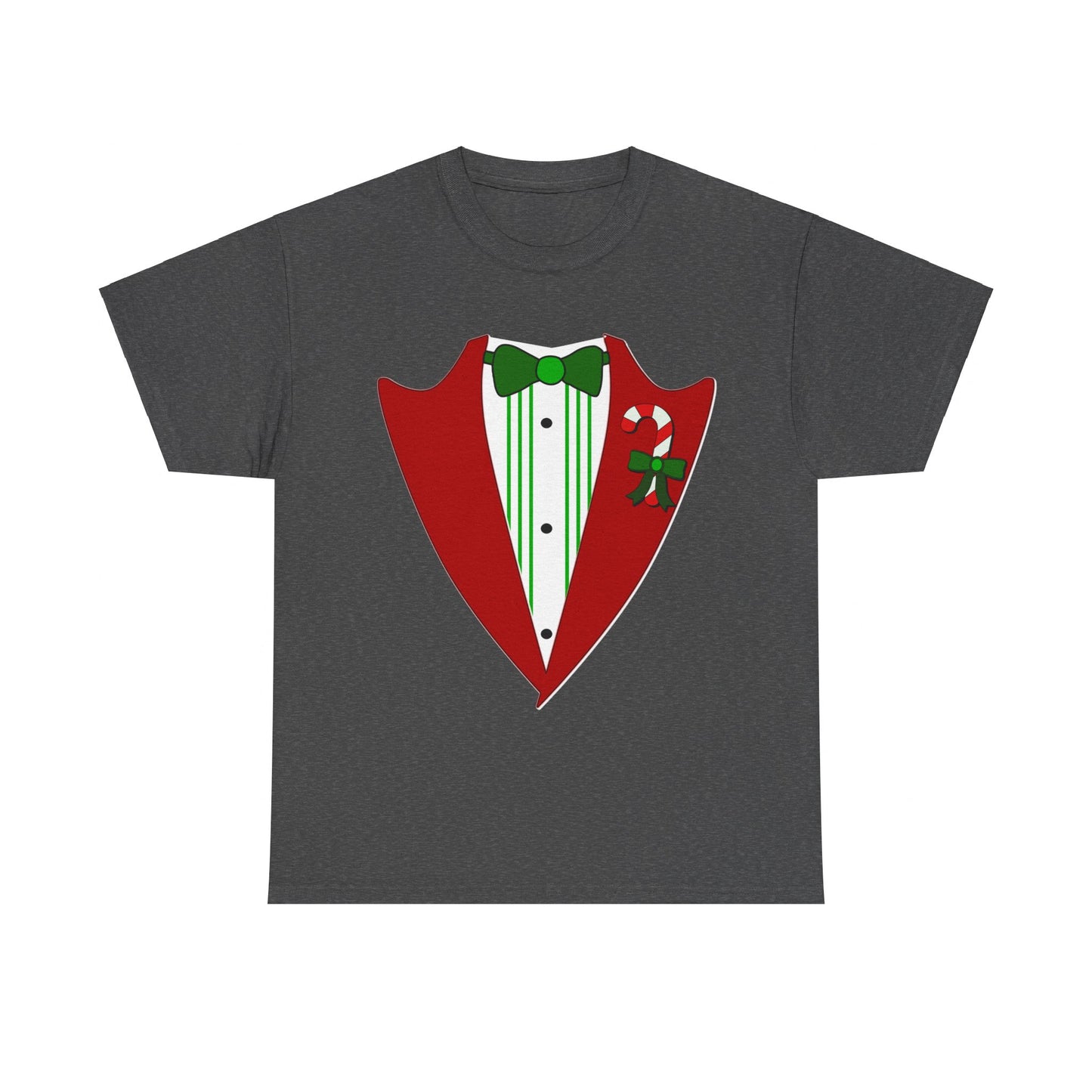 Christmas Party Tuxedo Unisex Graphic T-Shirt, Sizes S-5XL