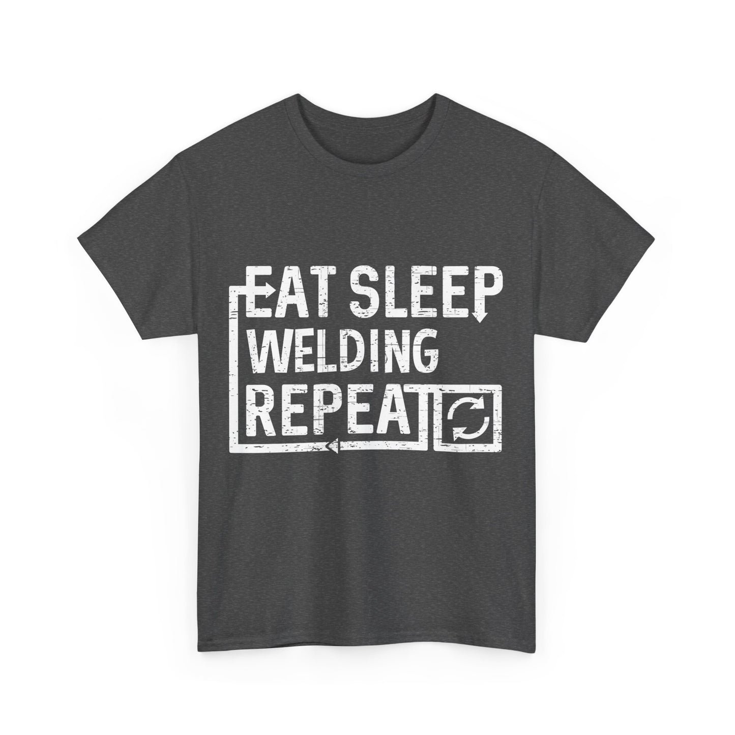 Eat Sleep Welding Unisex Graphic T-Shirt, Sizes S-5XL