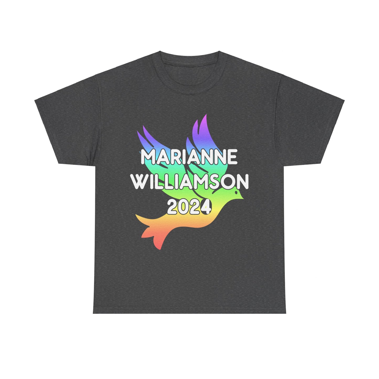 Marianne Williamson For President 2024 Rainbow Unisex Graphic T-Shirt, Sizes S-5XL