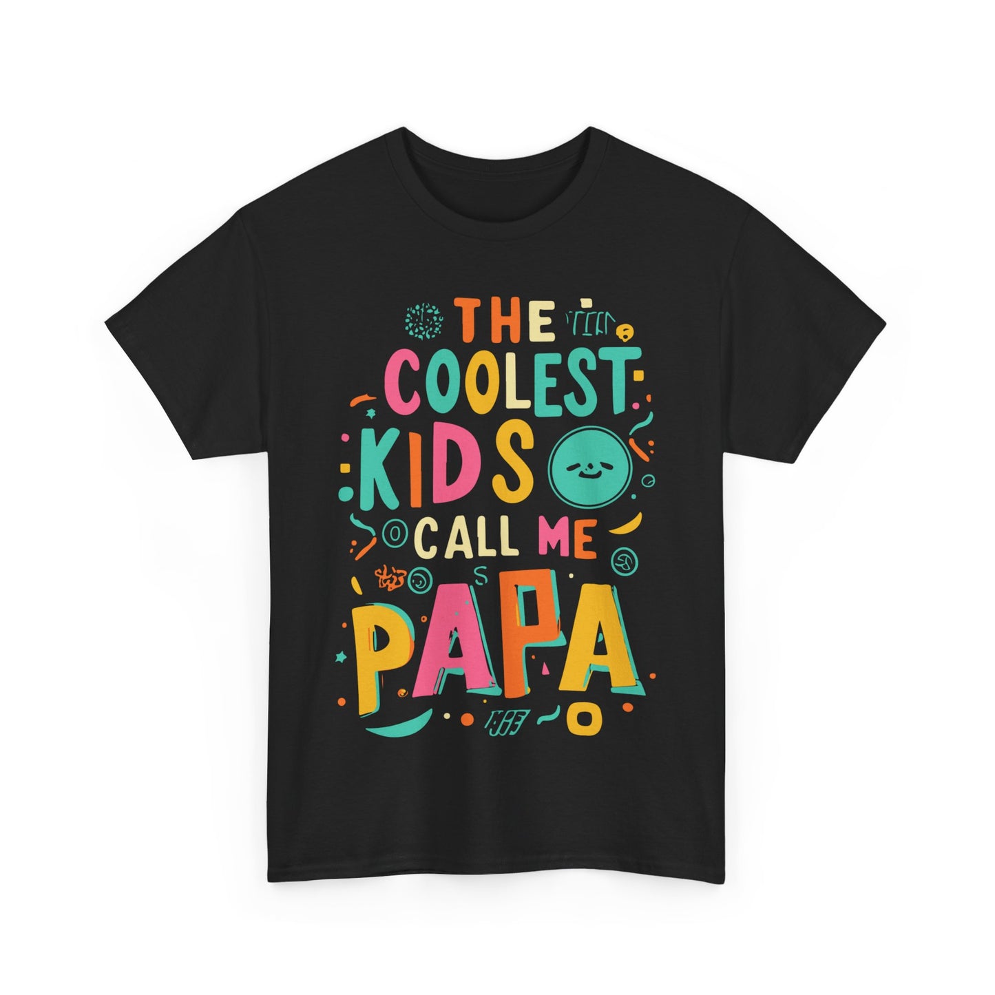 The Coolest Kids Call Me Papa Unisex Graphic T-Shirt, Sizes S-5XL