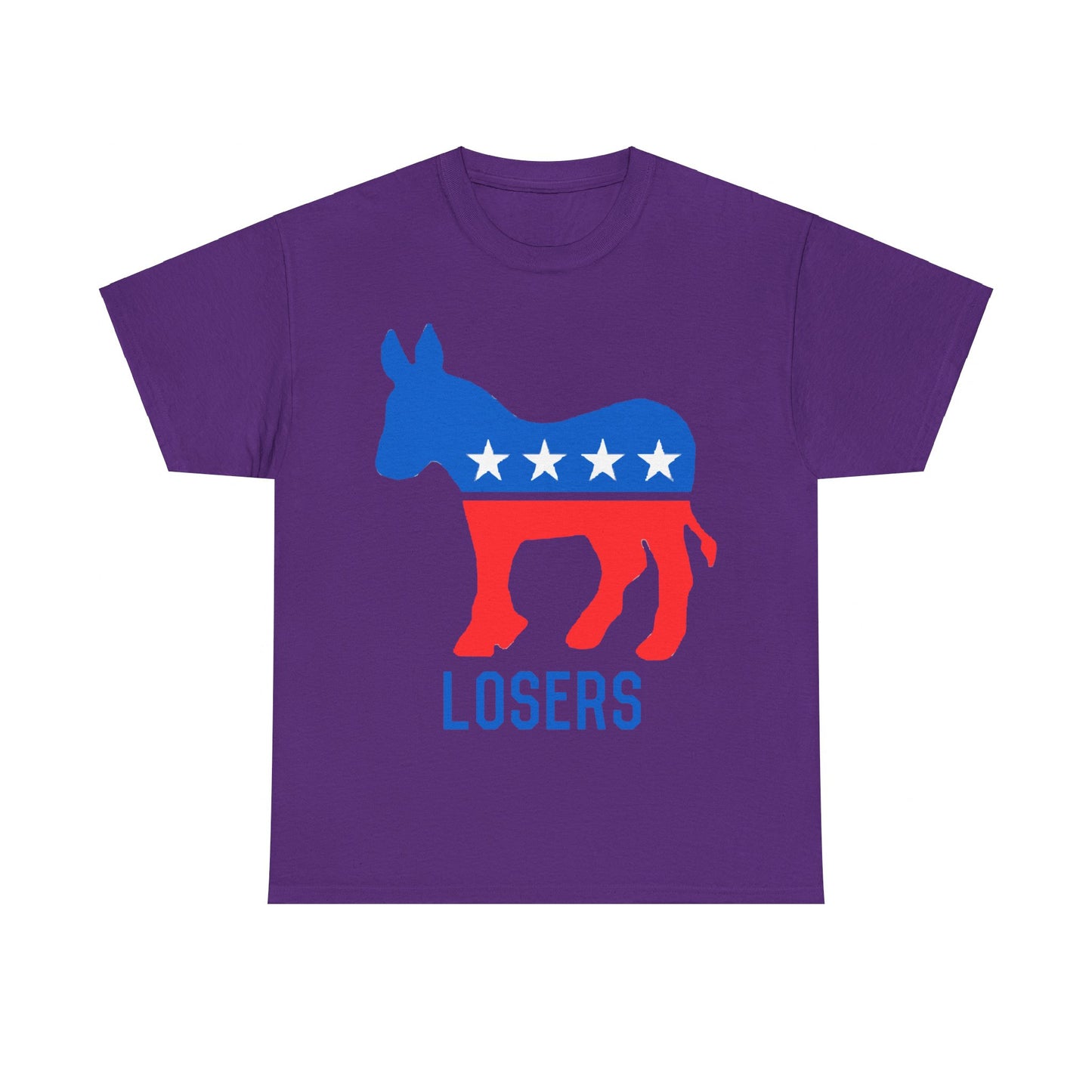 Democrat Donkey Losers Unisex Graphic T-Shirt, Sizes S-5XL