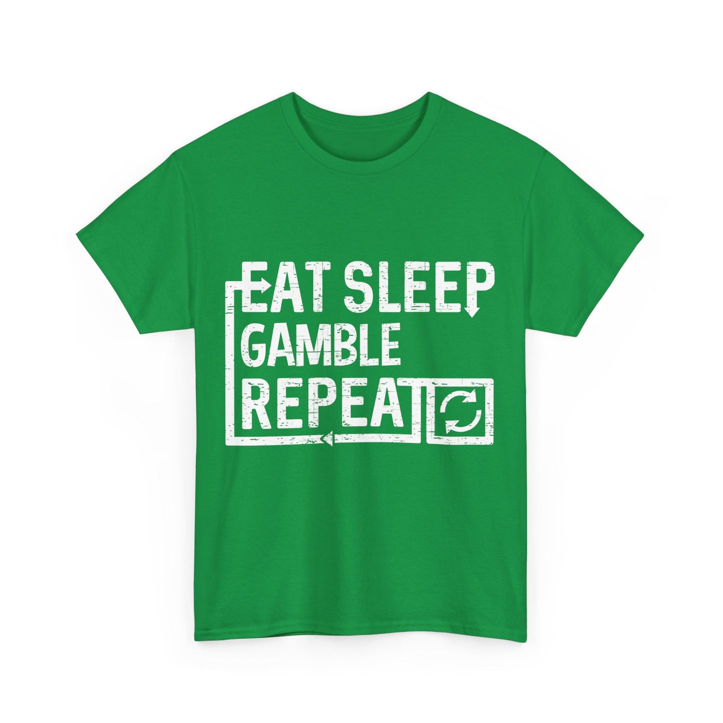 Eat Sleep Gamble Unisex Graphic T-Shirt, Sizes S-5XL