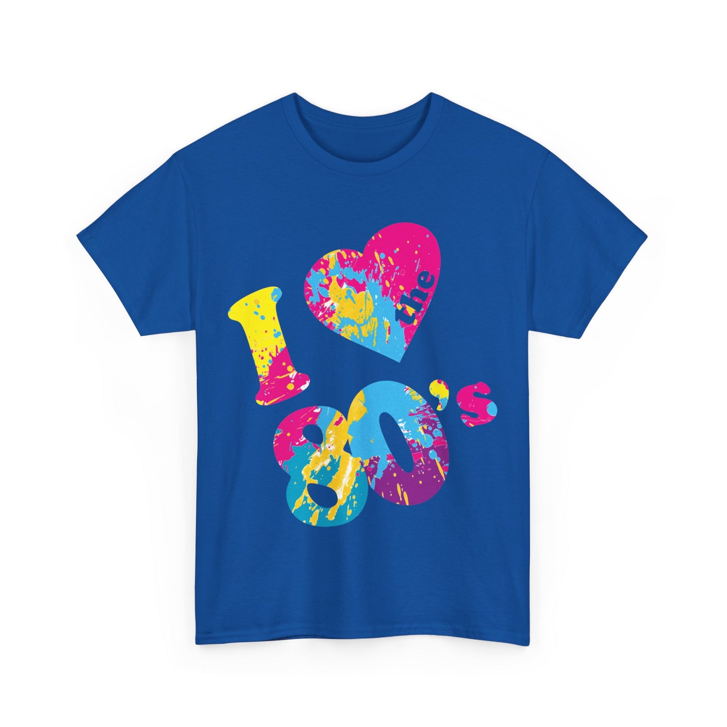 I Love the 80's Unisex Graphic T-Shirt, Sizes S-5XL