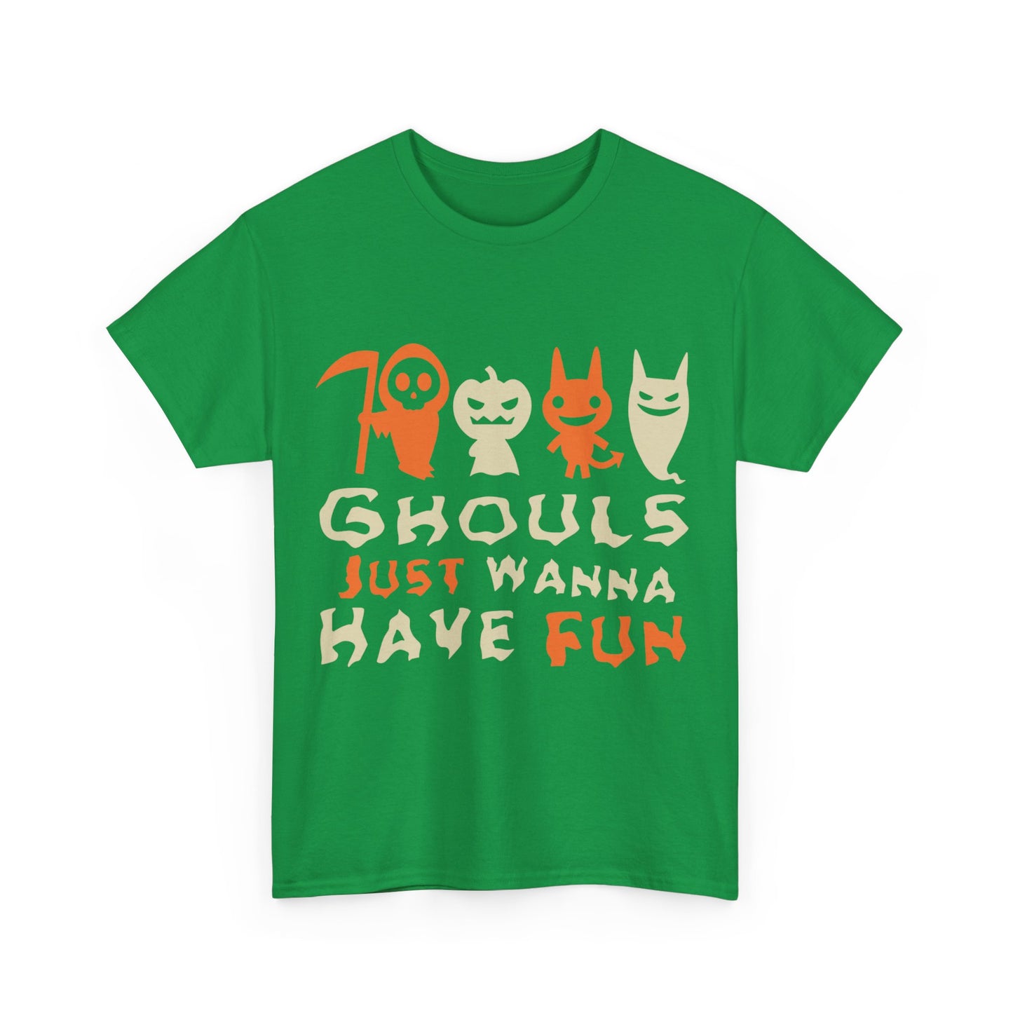 Ghouls Just Wanna Have Fun Halloween Unisex Graphic T-Shirt, Sizes S-5XL