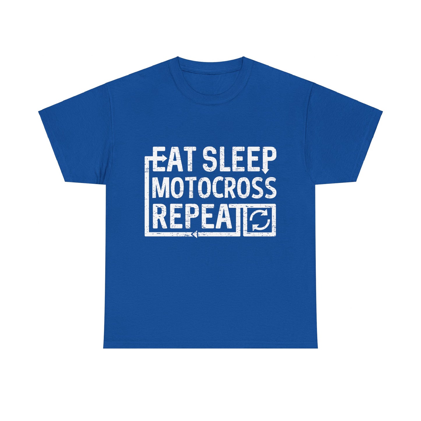 Eat Sleep Motocross Unisex Graphic T-Shirt, Sizes S-5XL