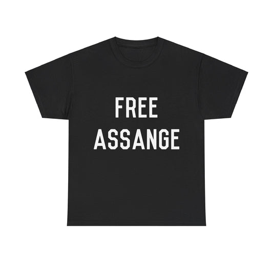 Free Assange Unisex Graphic T-Shirt, Sizes S-5XL