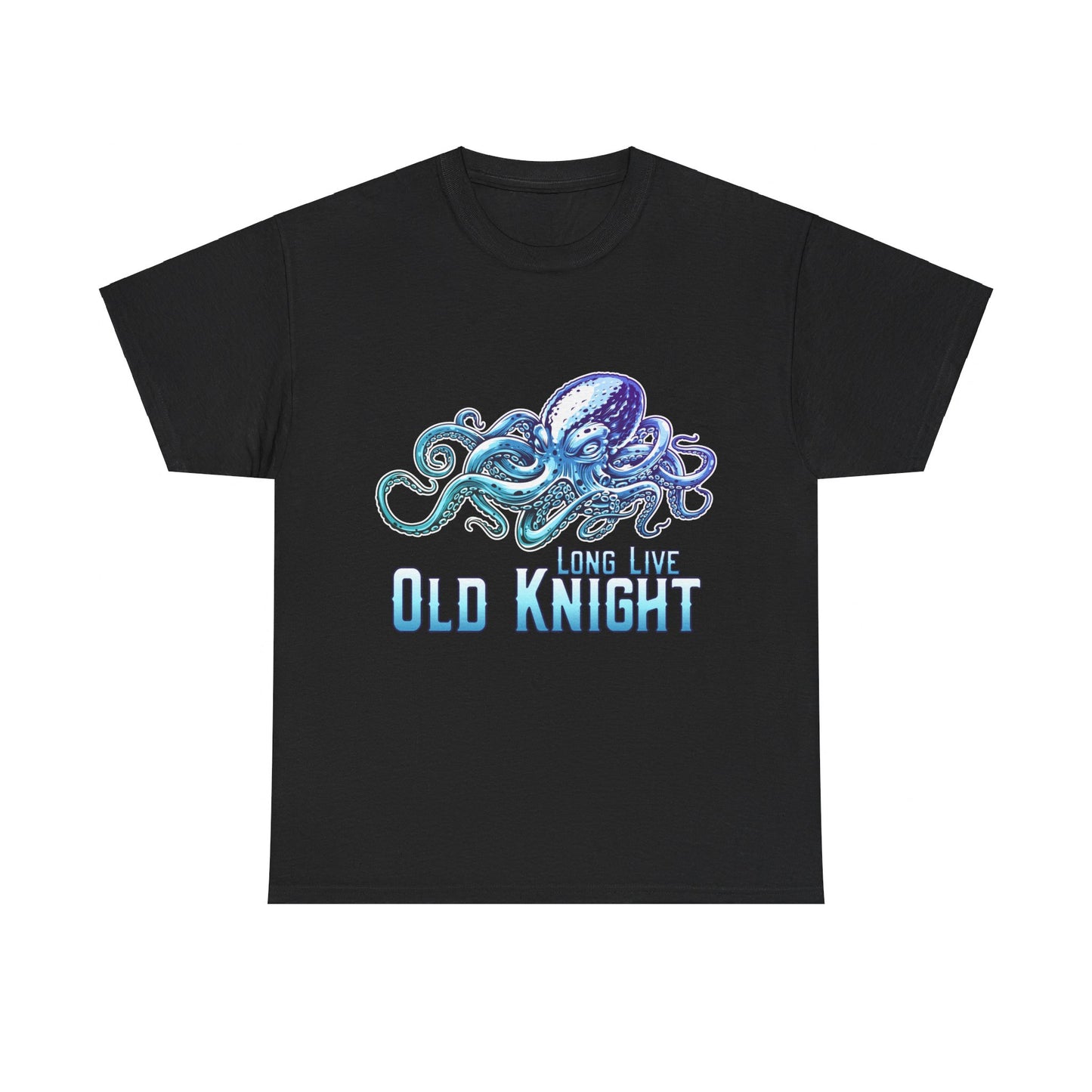 Long Live Old Knight Octopus Unisex Graphic T-Shirt, Sizes S-5XL