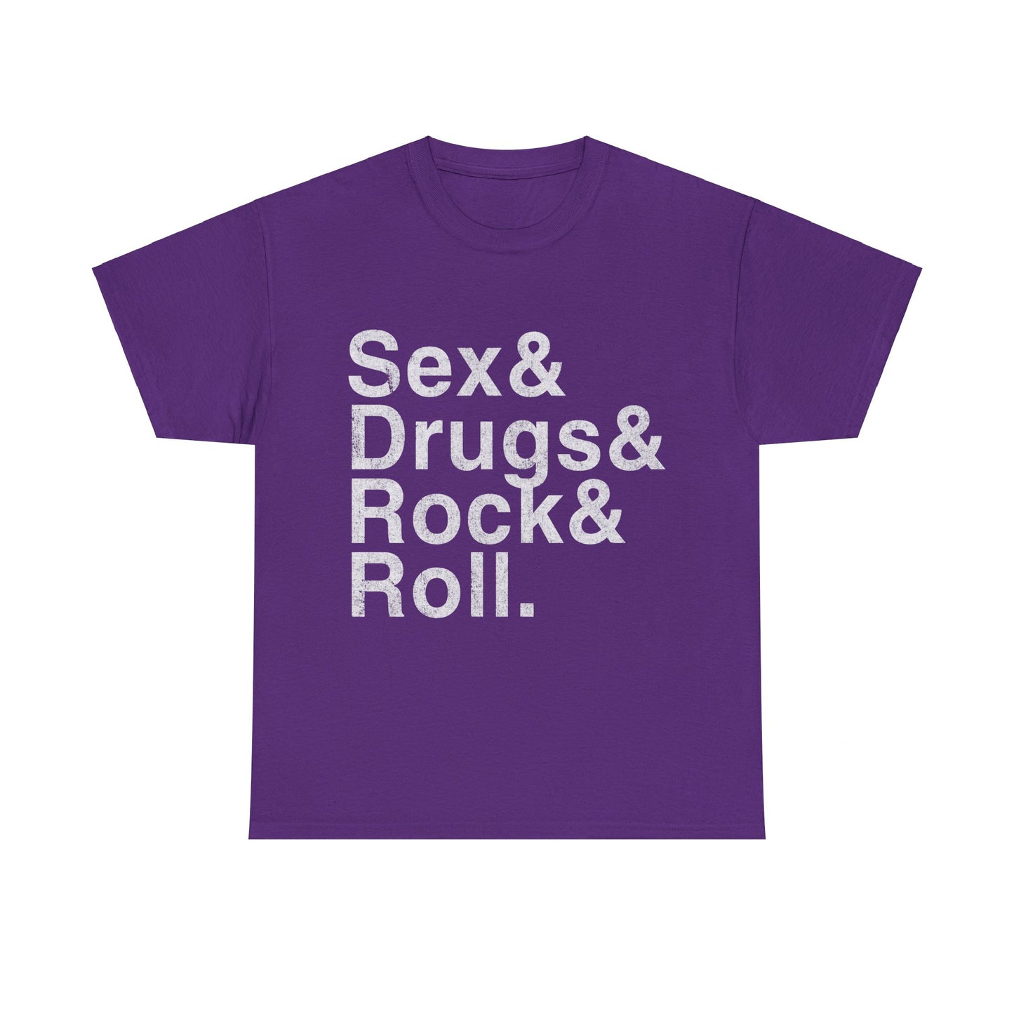 Sex Drugs and Rock and Roll Unisex Graphic T-Shirt, Sizes S-5XL