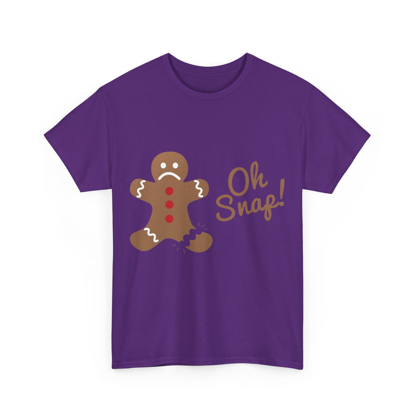 Oh Snap Gingerman Unisex Graphic T-Shirt, Sizes S-5XL