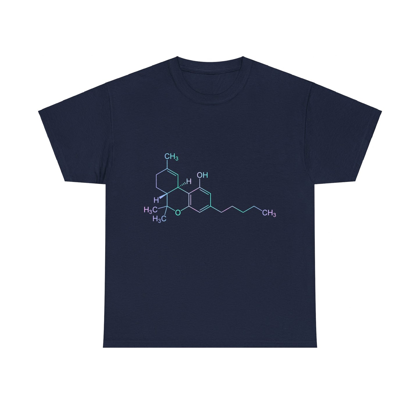 Magical THC Molecule Cannabis Unisex Graphic T-Shirt, Sizes S-5XL