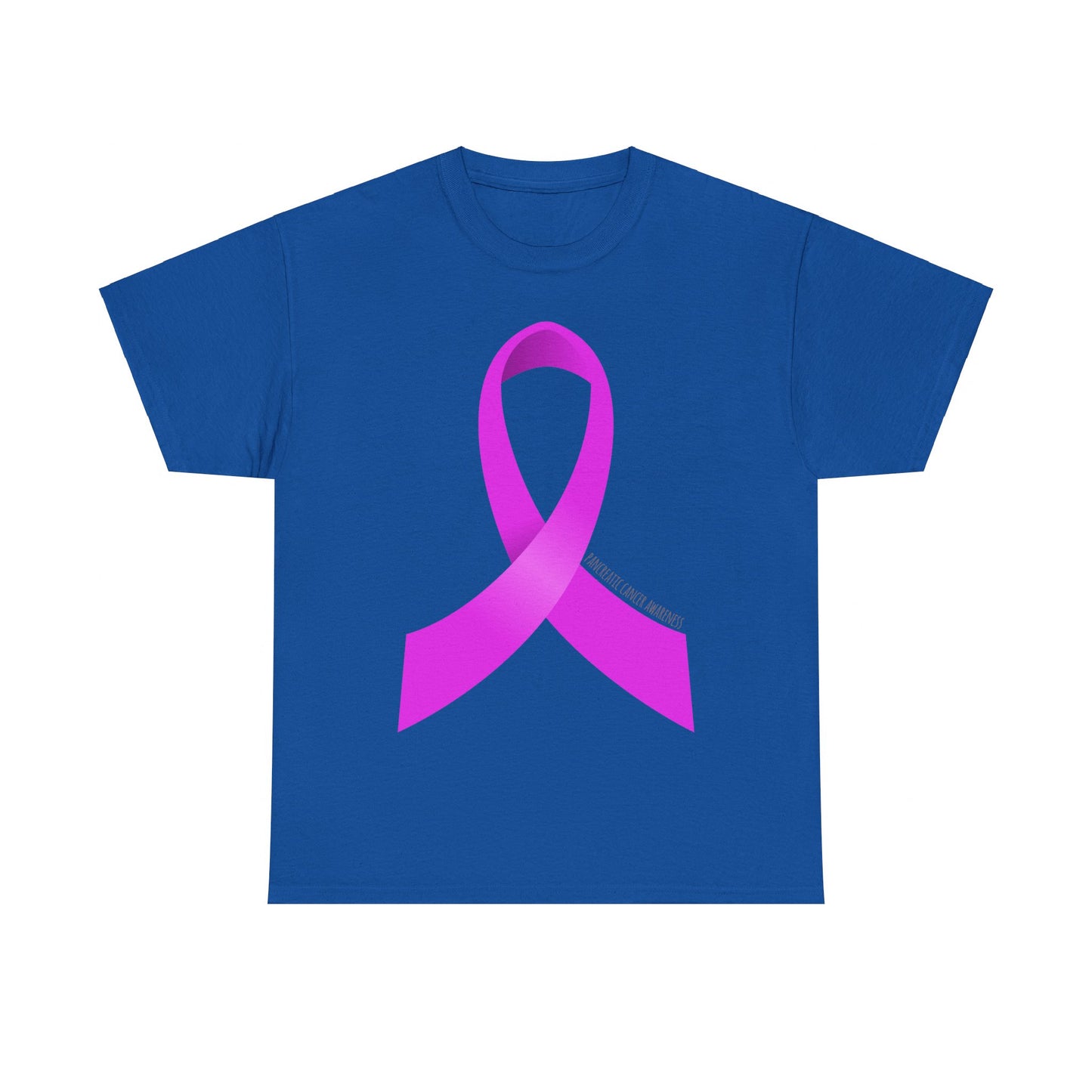 Pancreatic Cancer Awareness Ribbon Unisex Graphic T-Shirt, Sizes S-5XL