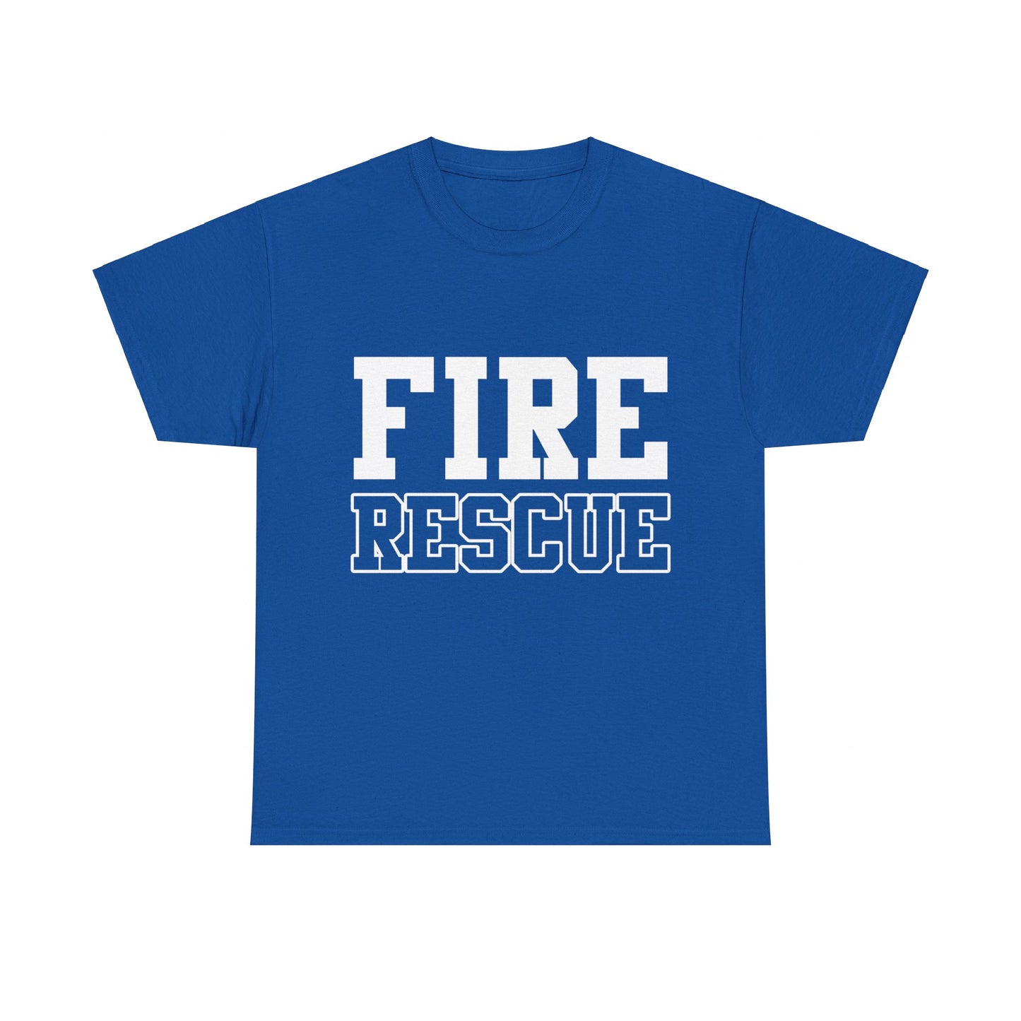 Fire Rescue Fireman Unisex Graphic T-Shirt, Sizes S-5XL