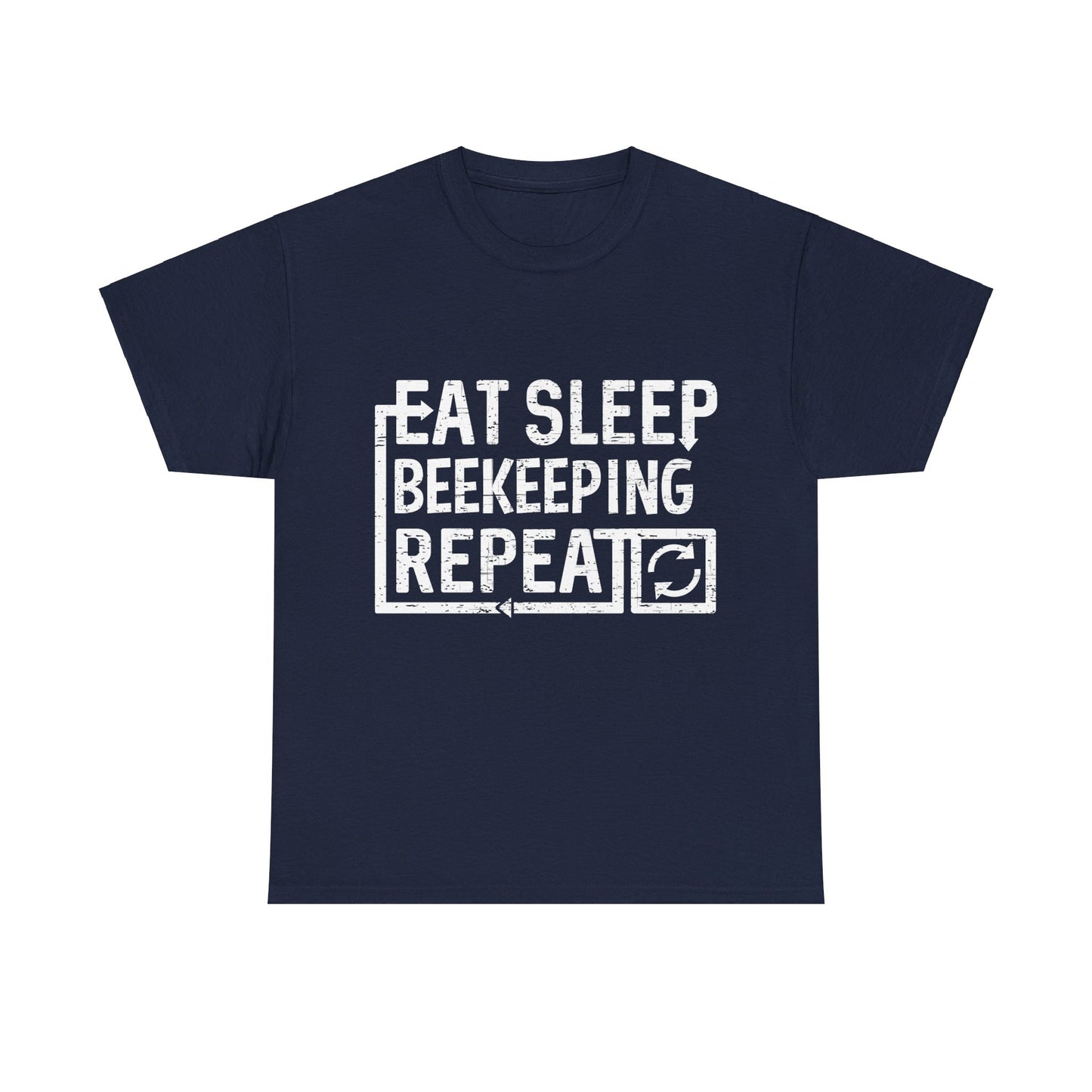 Eat Sleep Beekeeping Unisex Graphic T-Shirt, Sizes S-5XL