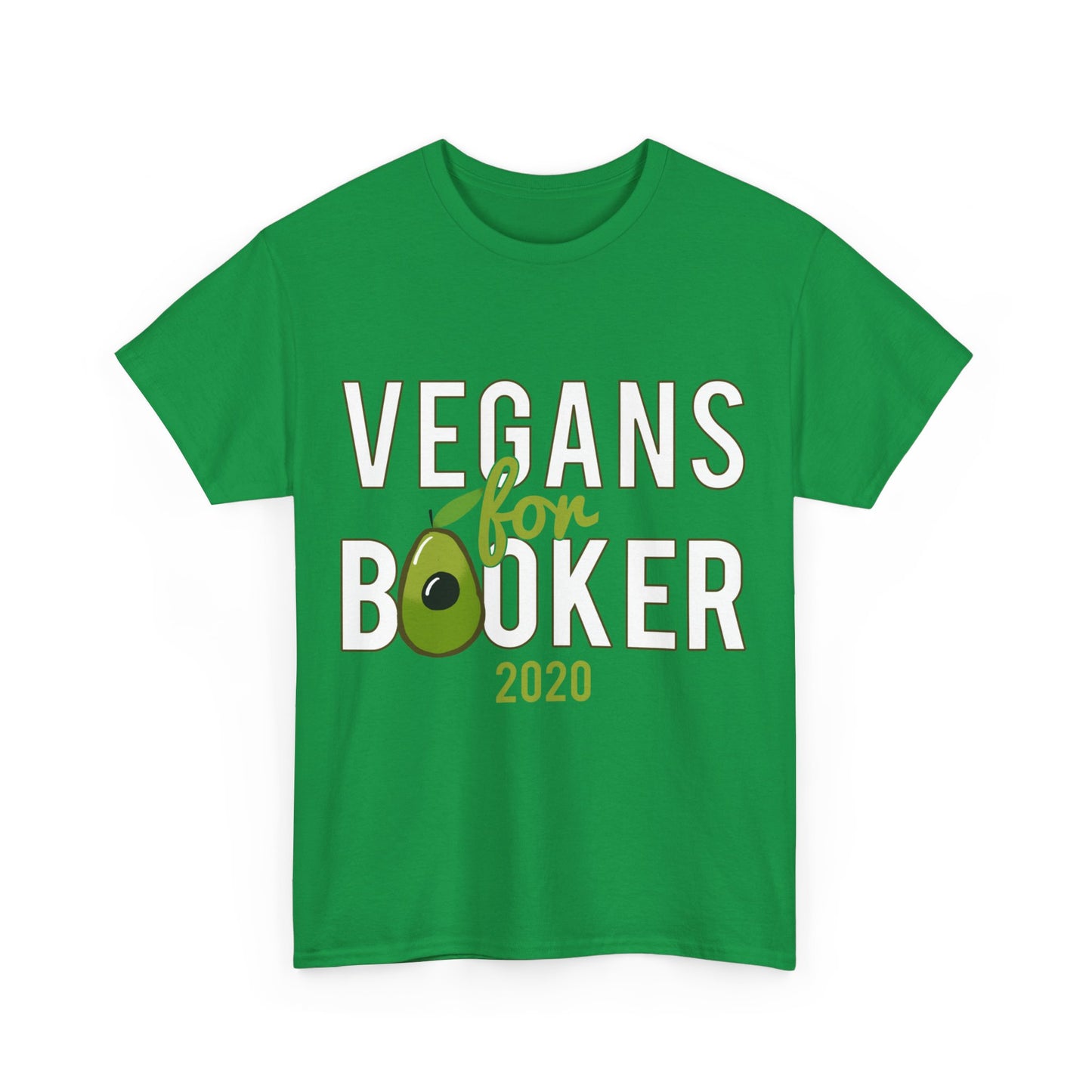 Vegans For Corey Booker 2020 Unisex Graphic T-Shirt, Sizes S-5XL